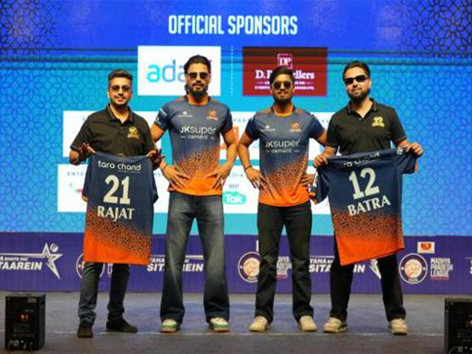 Gwalior Cheetahs jersey unveiled for MPL 2026. (Photo: Gwalior Cheetahs)