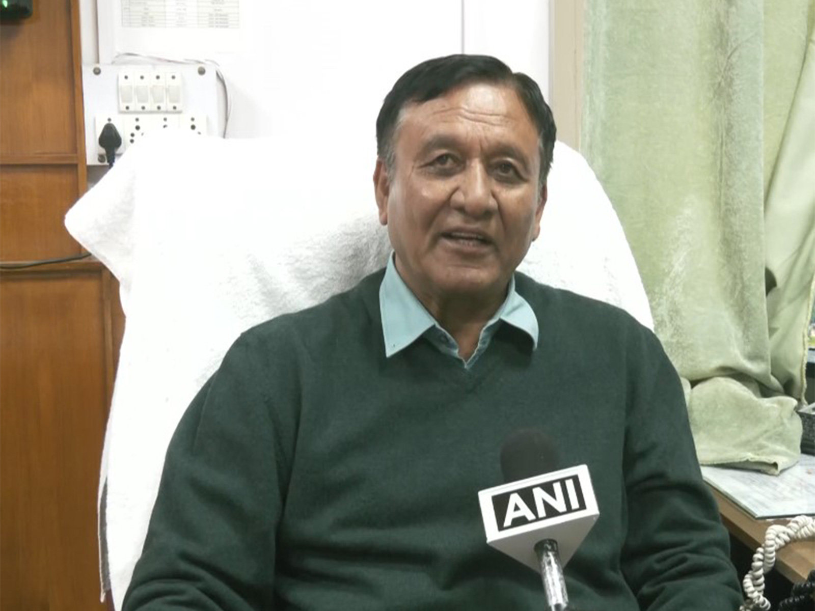 Revenue Minister of Himachal Pradesh, Jagat Singh Negi (Photo/ANI)