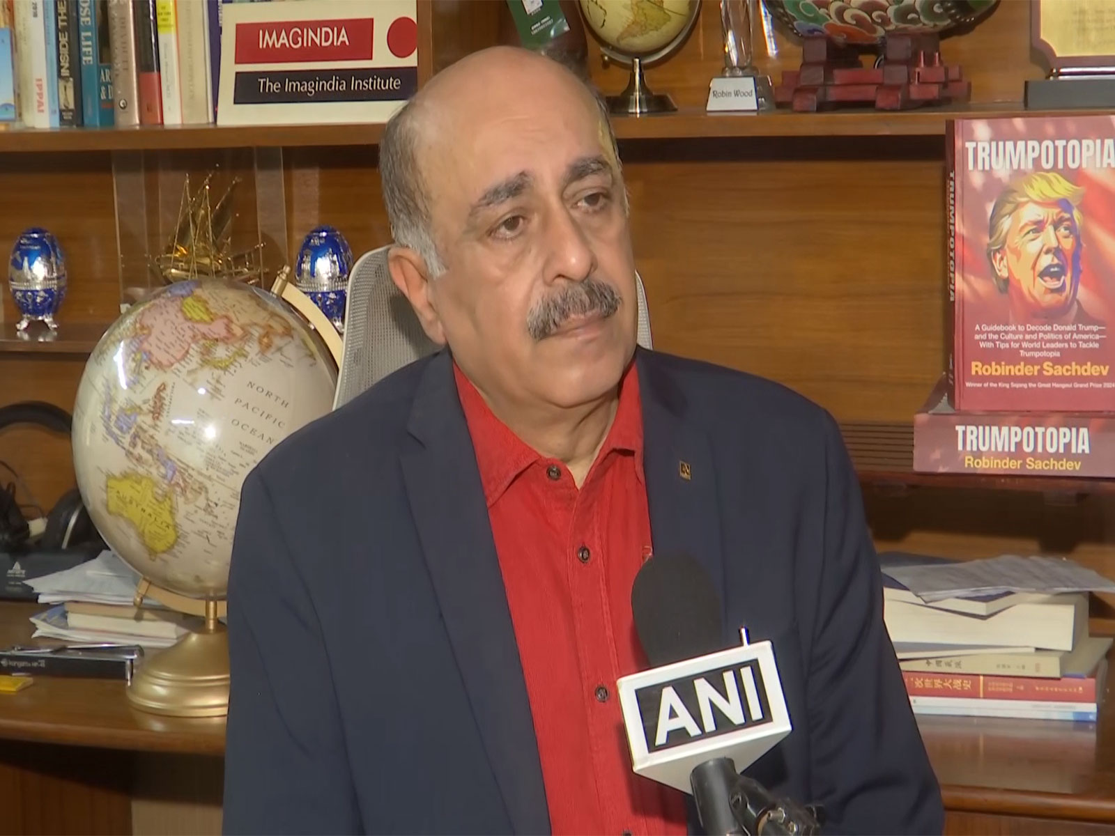 Foreign Affairs Expert Robinder Sachdev (Photo/ANI)