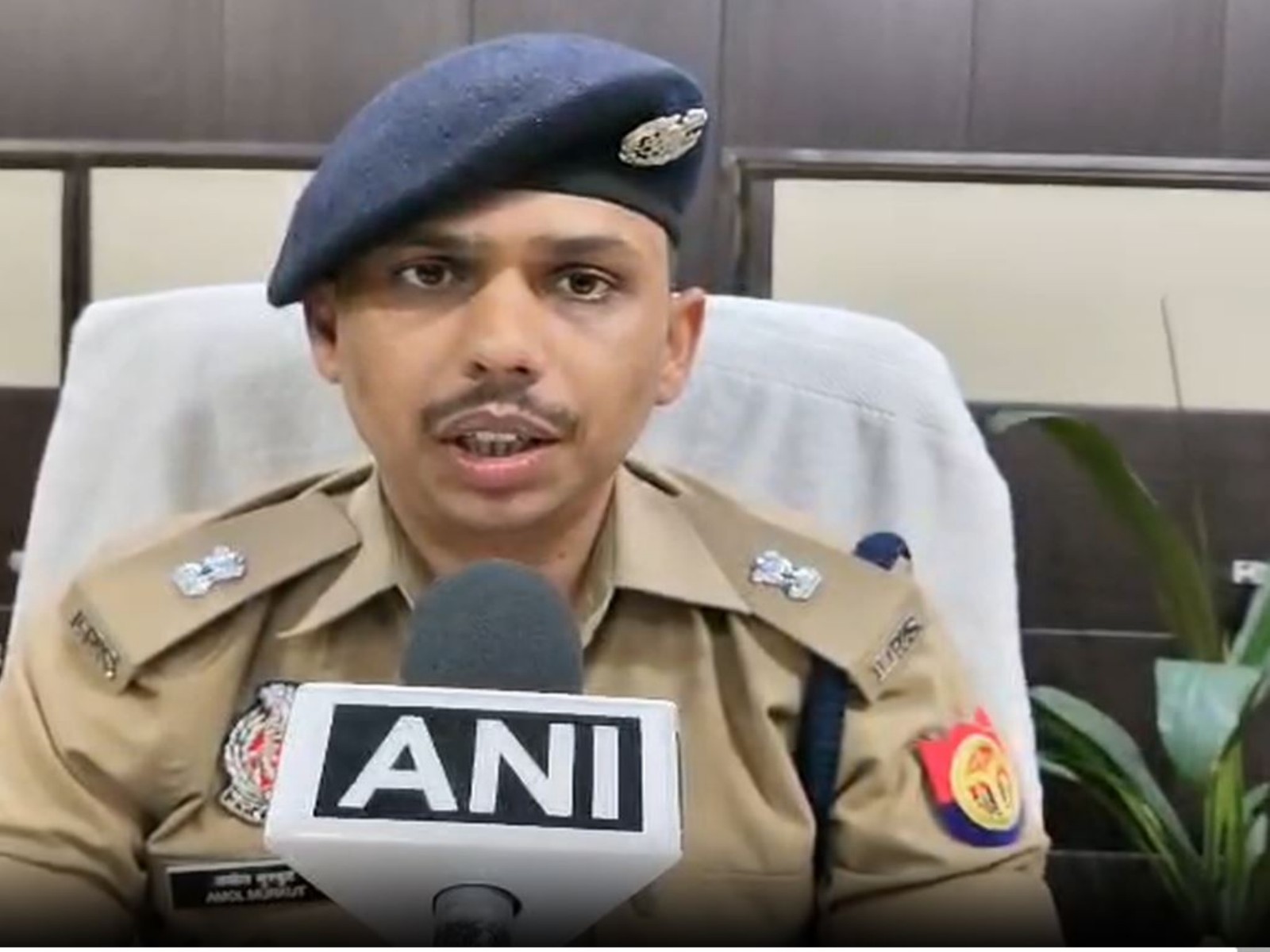 Amol Murkut, ADCP, East, Lucknow (Photo/ANI)