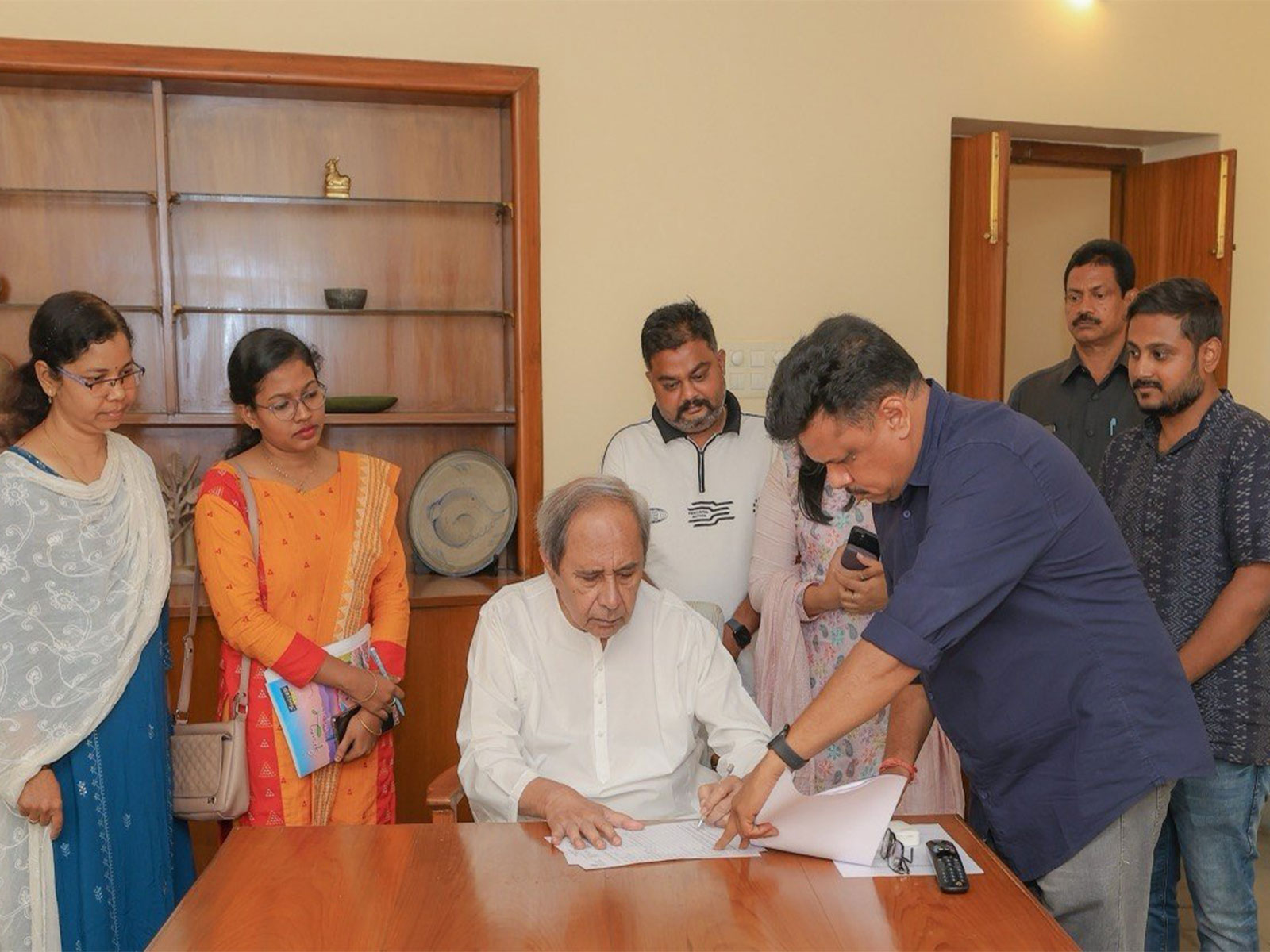Naveen Patnaik participates in Odisha SIR drive (Photo/X/@Naveen_Odisha)