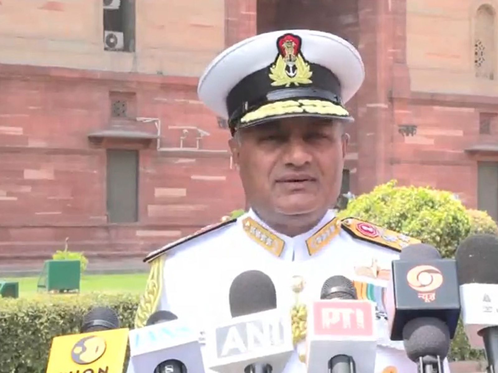  27th Chief of the Naval Staff Krishna Swaminathan (Photo/ANI)