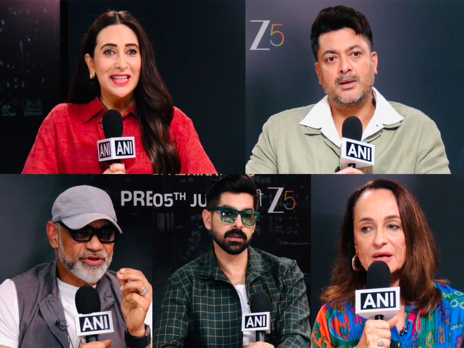 Karisma Kapoor, Soni Razdan, Jisshu Sengupta speak on 'Brown (Photo/ANI)