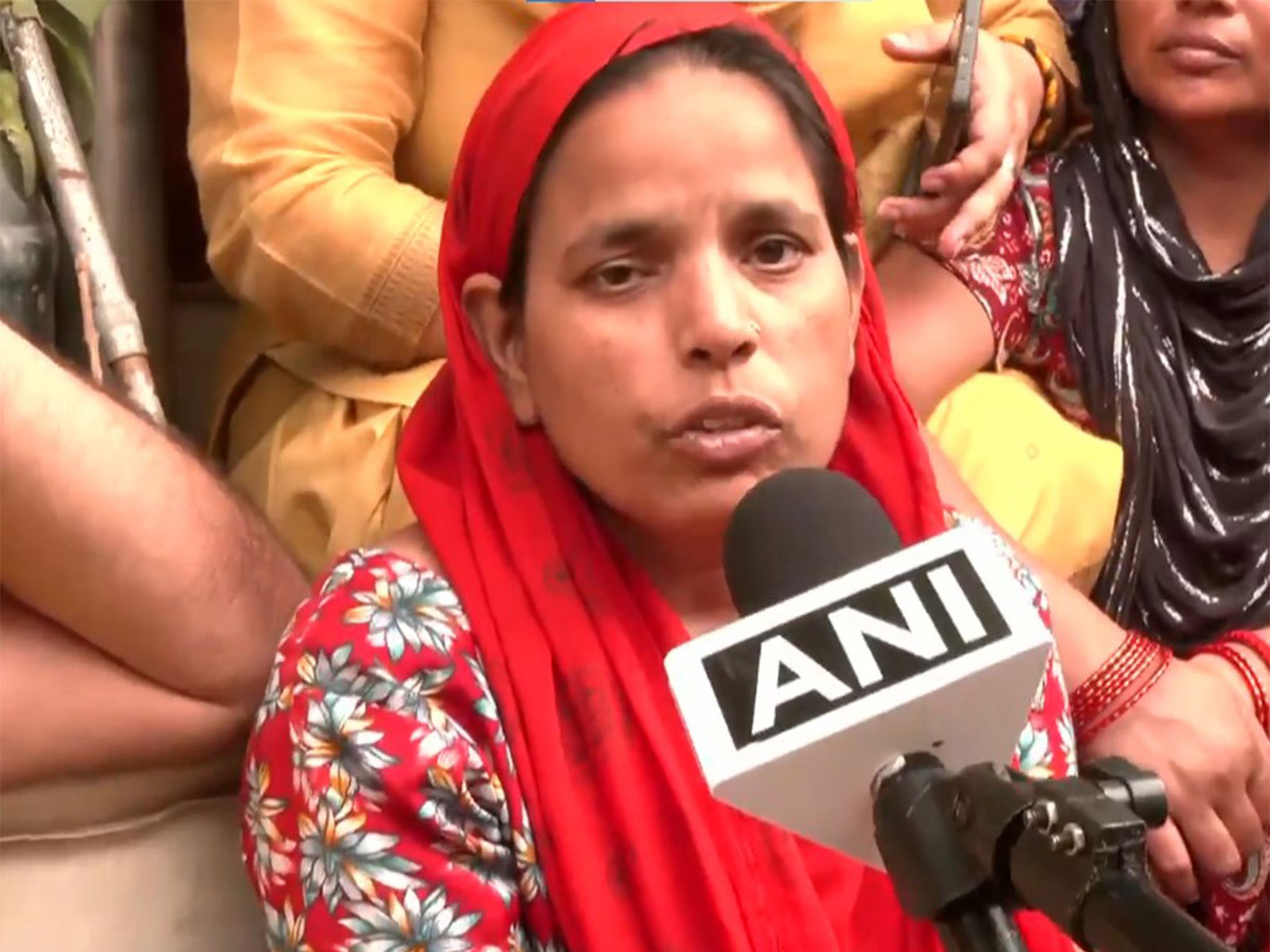 Mother of Khoda murder case accused (Photo/ANI)
