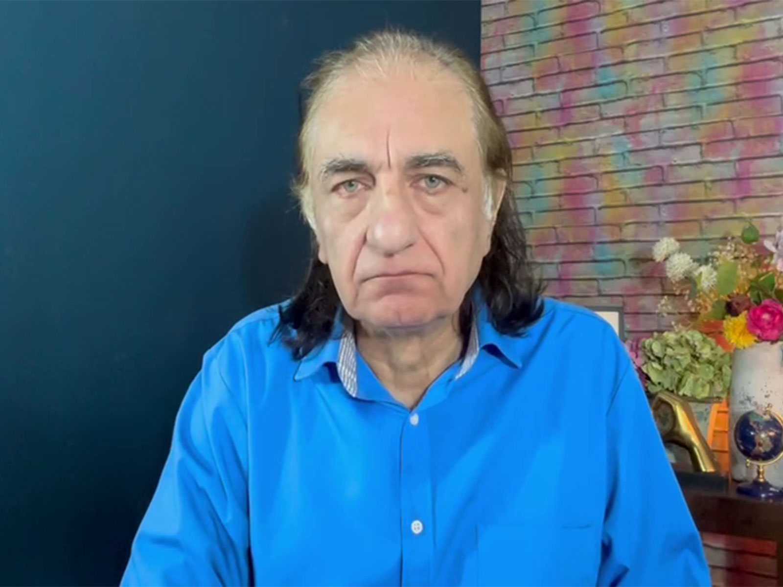 Political activist from Pakistan-occupied Jammu and Kashmir (PoJK), Amjad Ayub Mirza (Photo/ANI)