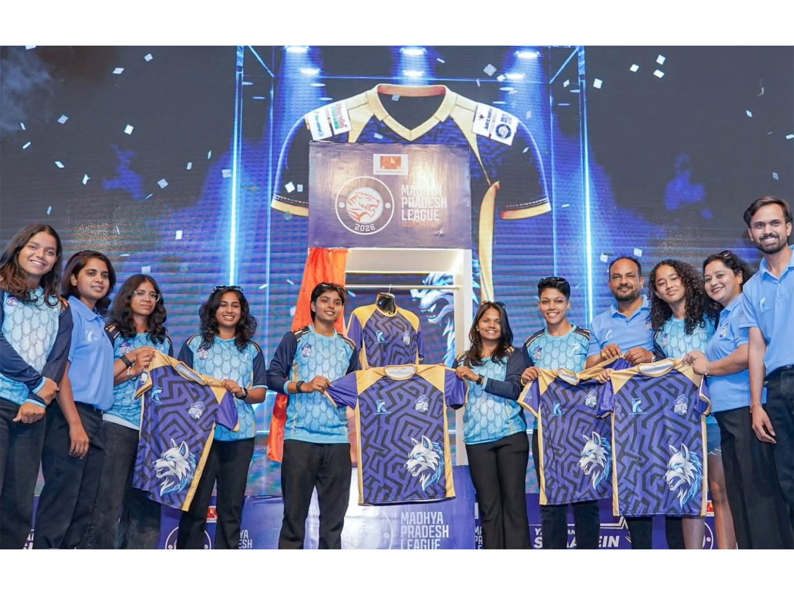 Bhopal Wolves squad. (Photo: MPCA)