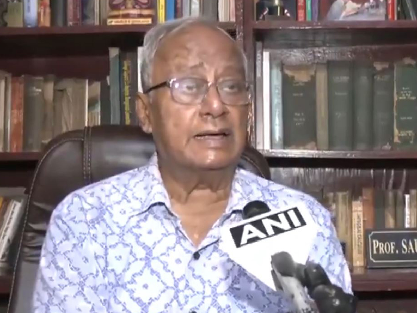 TMC MP Saugata Roy (Photo/ANI)