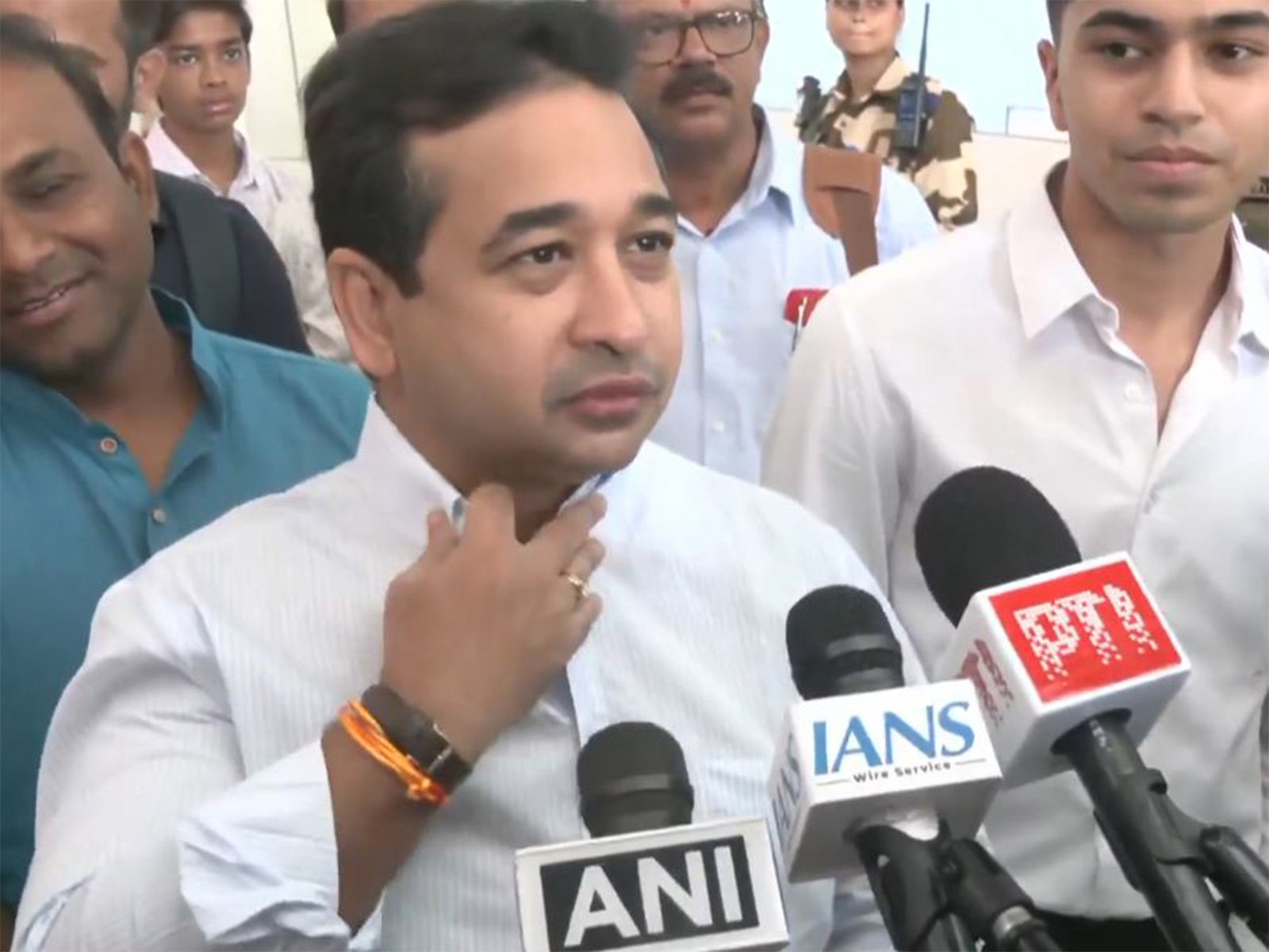 Maharashtra Minister Nitesh Rane (Photo/ANI) 