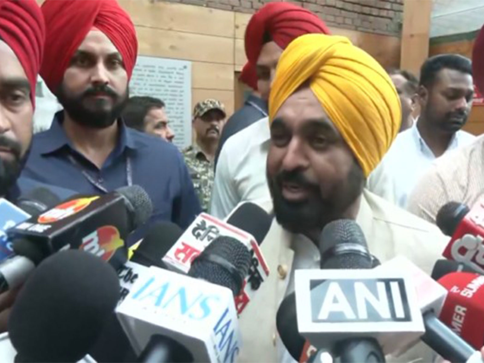 Punjab CM Bhagwant Mann (Photo/ANI)