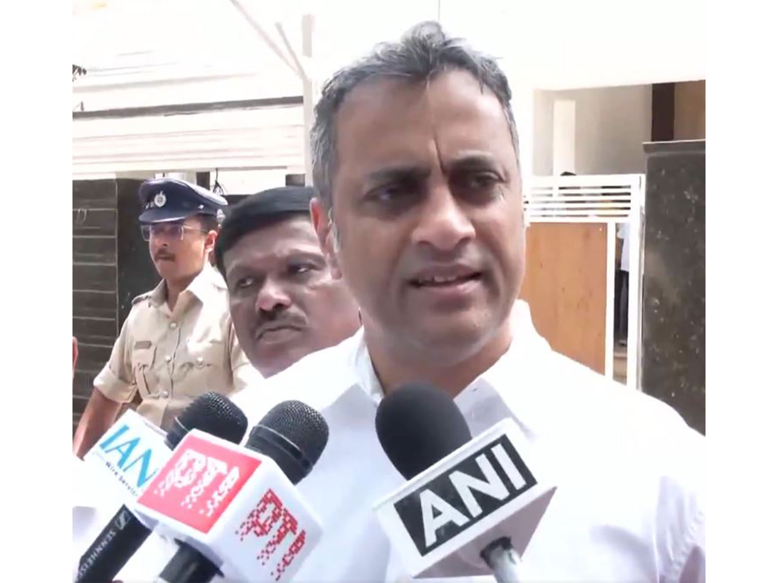 Legal advisor of former Karnataka Chief Minister, AS Ponnanna (Photo/ANI)