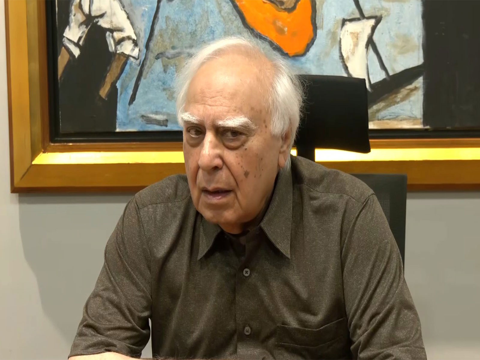 Rajya Sabha MP Kapil Sibal (Photo/ANI)