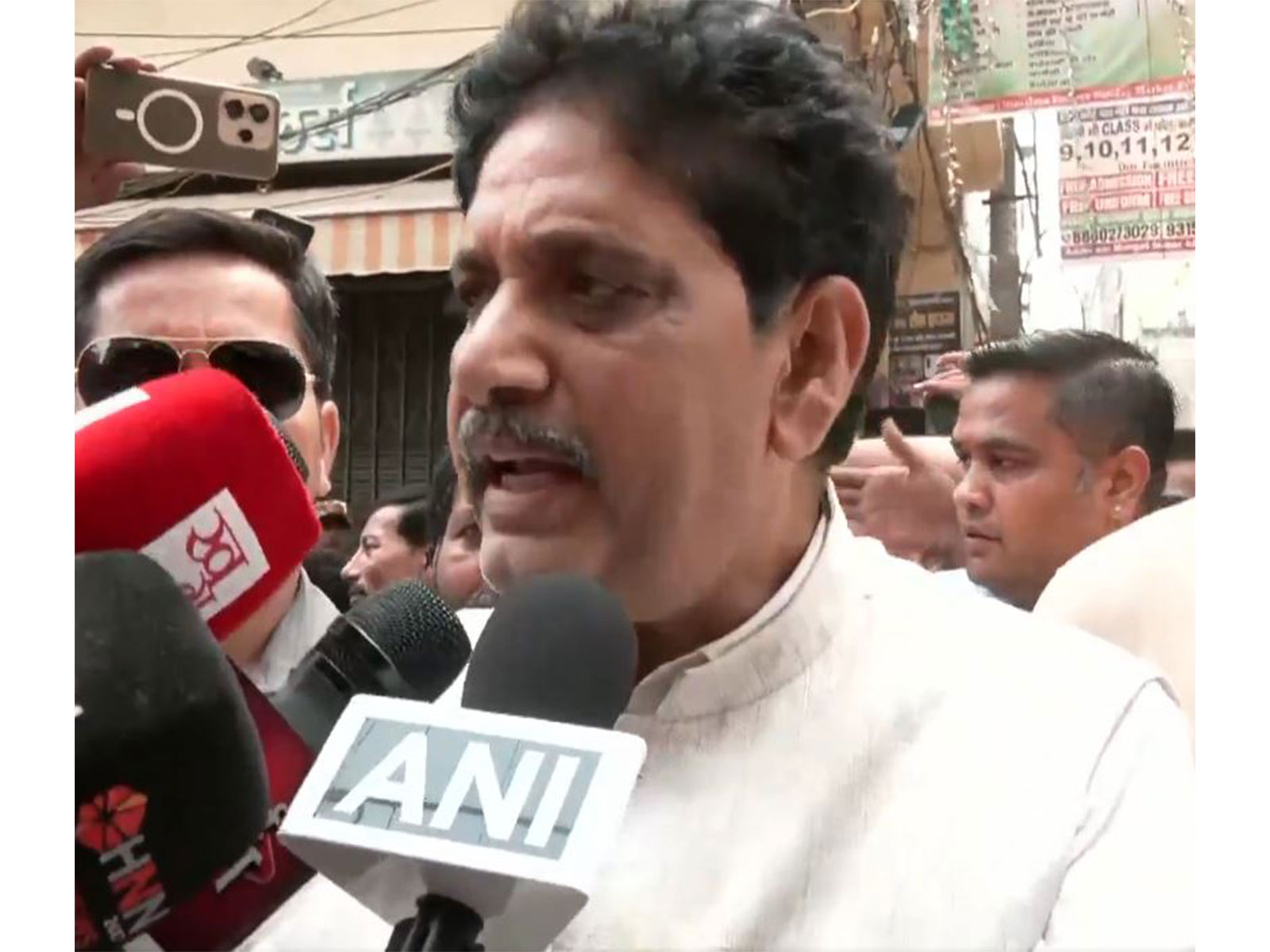 UP Minister  Sunil Kumar Sharma (Photo/ANI)