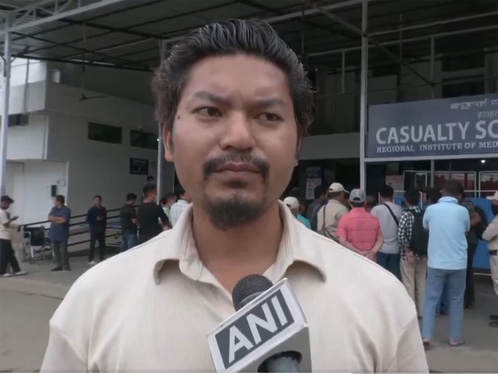 Convenor of the Foothills Naga Coordination Committee, NG Akhiu (Photo/ANI)