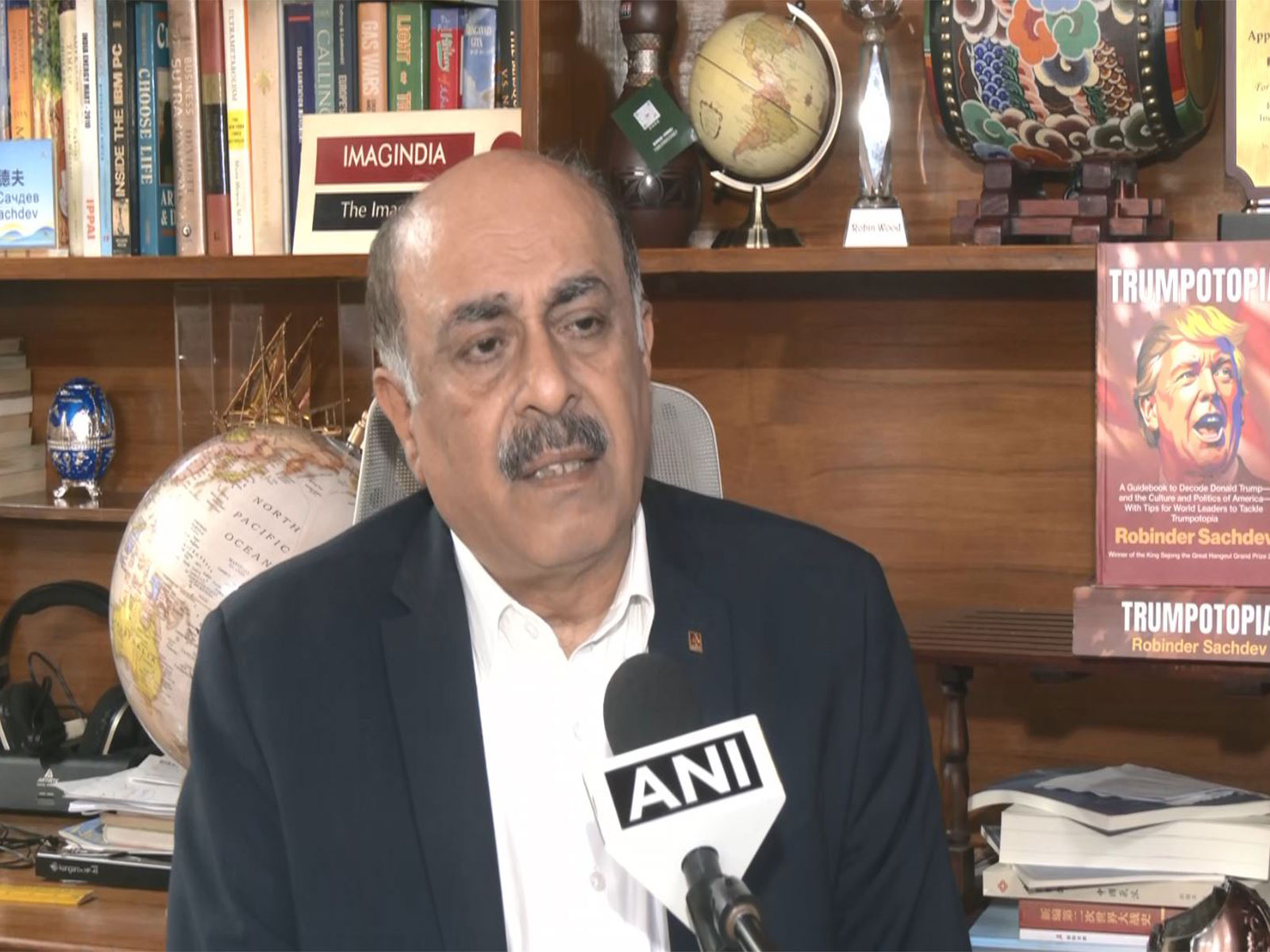 Foreign Affairs Expert Robinder Sachdev (Photo/ANI)