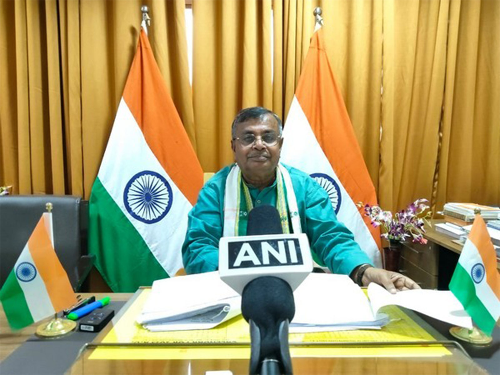 Tripura's Agriculture and Farmers' Welfare Minister Ratan Lal Nath (Photo/ANI)