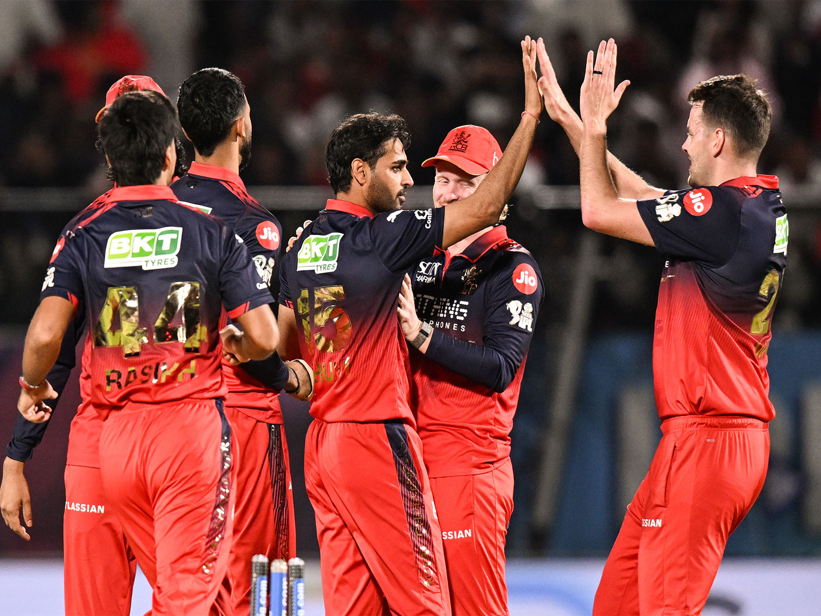 RCB players (Photo: ANI)