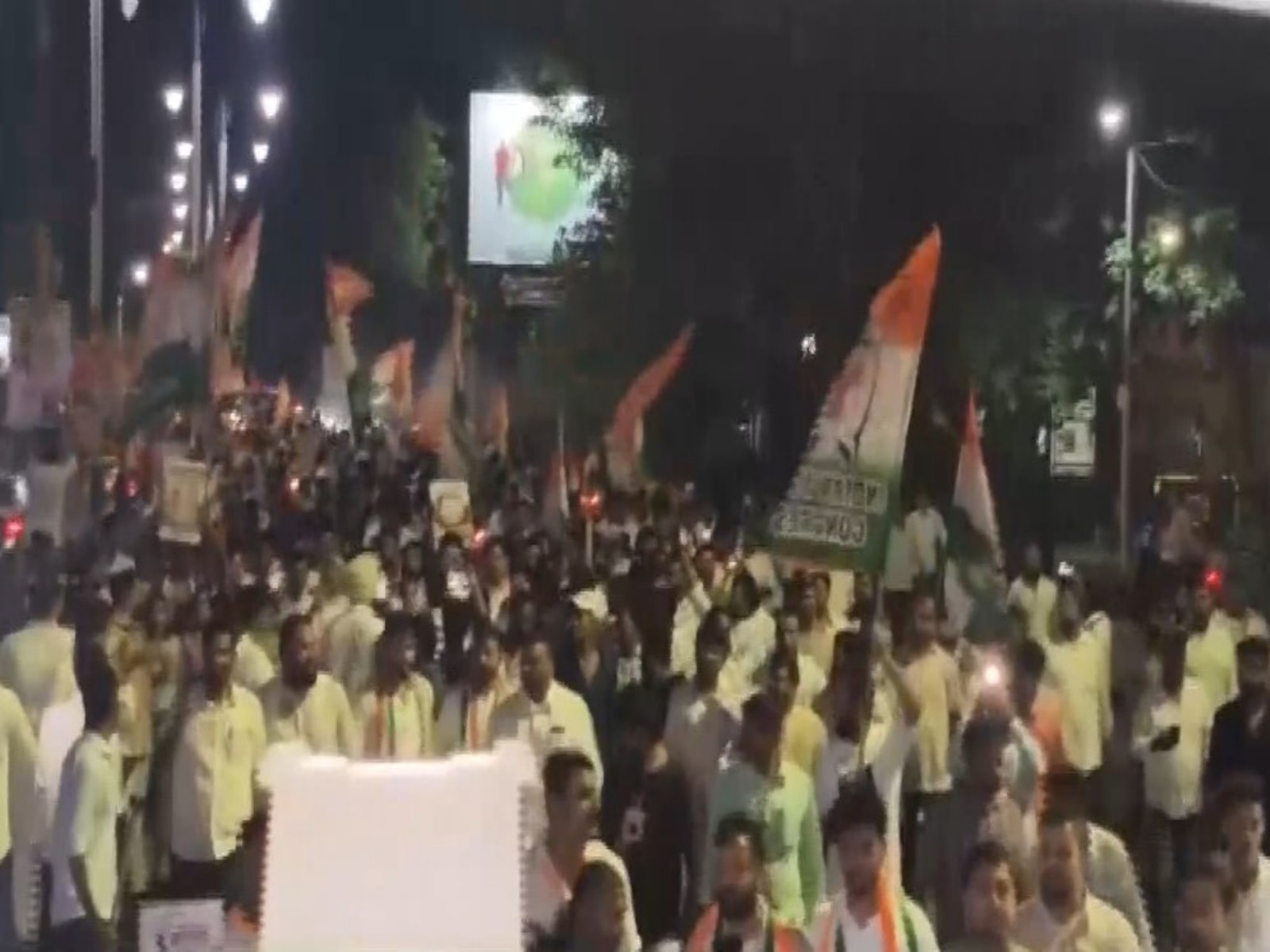 IYC protests over NEET UG 2026 paper leak in Pune (Photo/ANI)