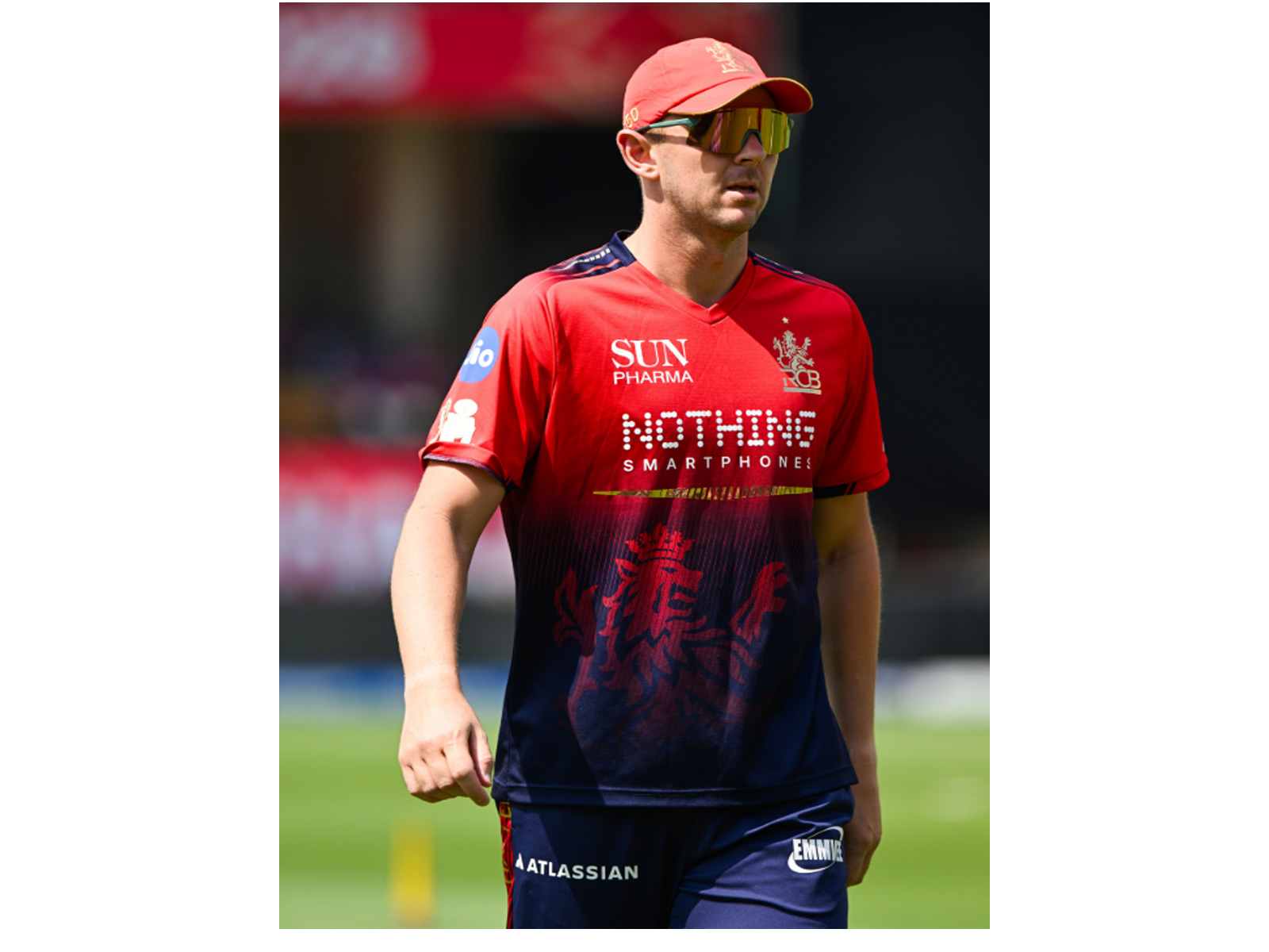 Royal Challengers Bengaluru speedster Josh Hazlewood (Photo: ANI)