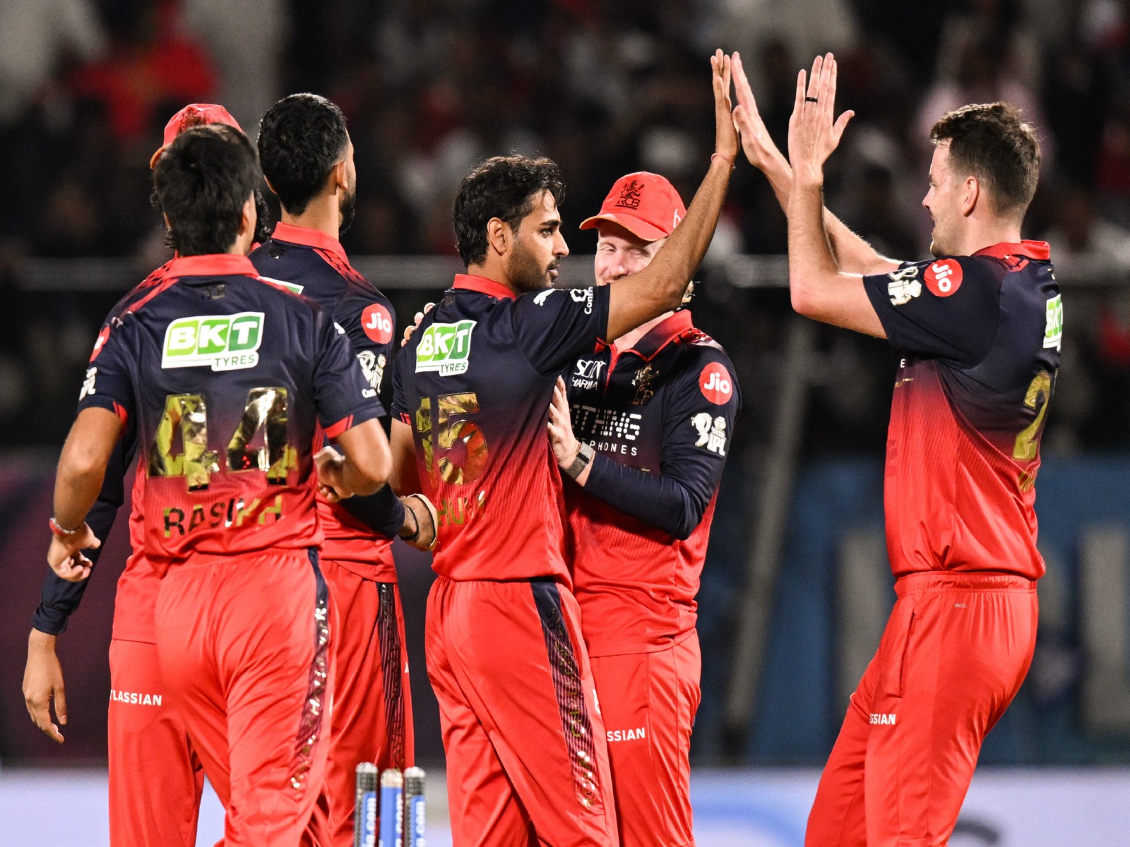 RCB players (Photo: ANI)