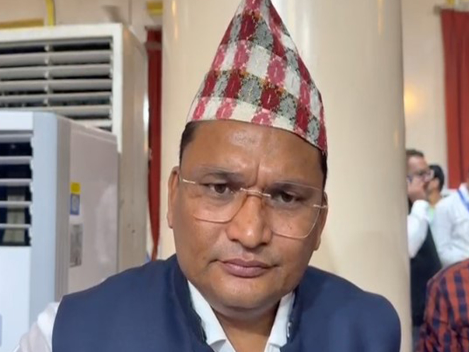 BJP MLA, Bishal Lama (Photo/ANI)