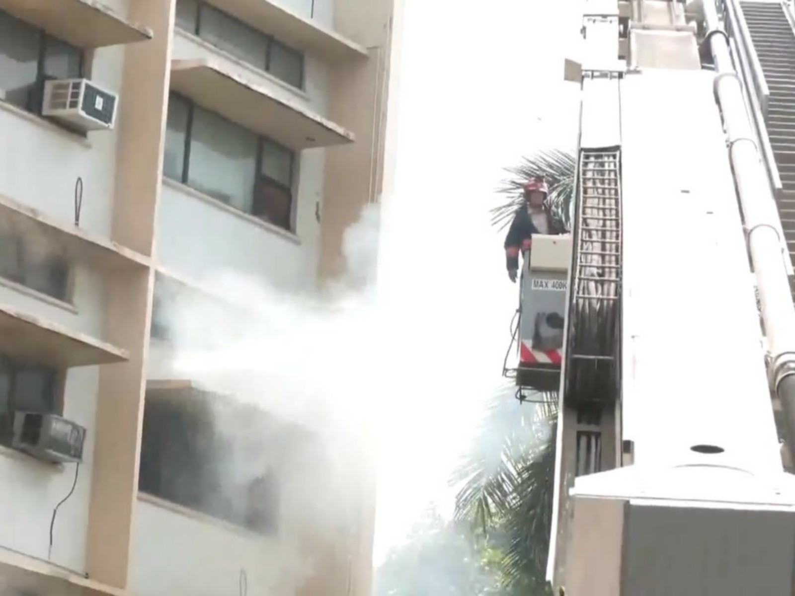 The fire at School of Planning and Architecture (Photo/ANI)