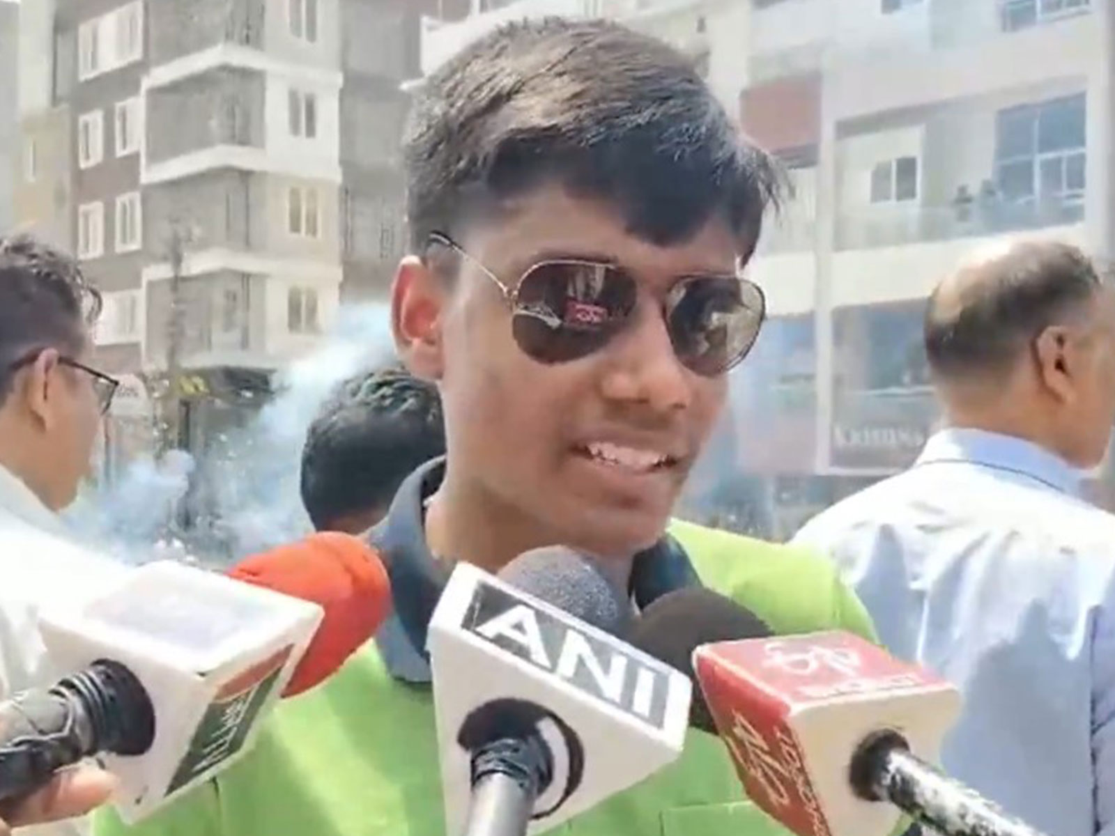 Shubham Kumar, AIR 1 in JEE Advanced 2026 (Photo/ANI)