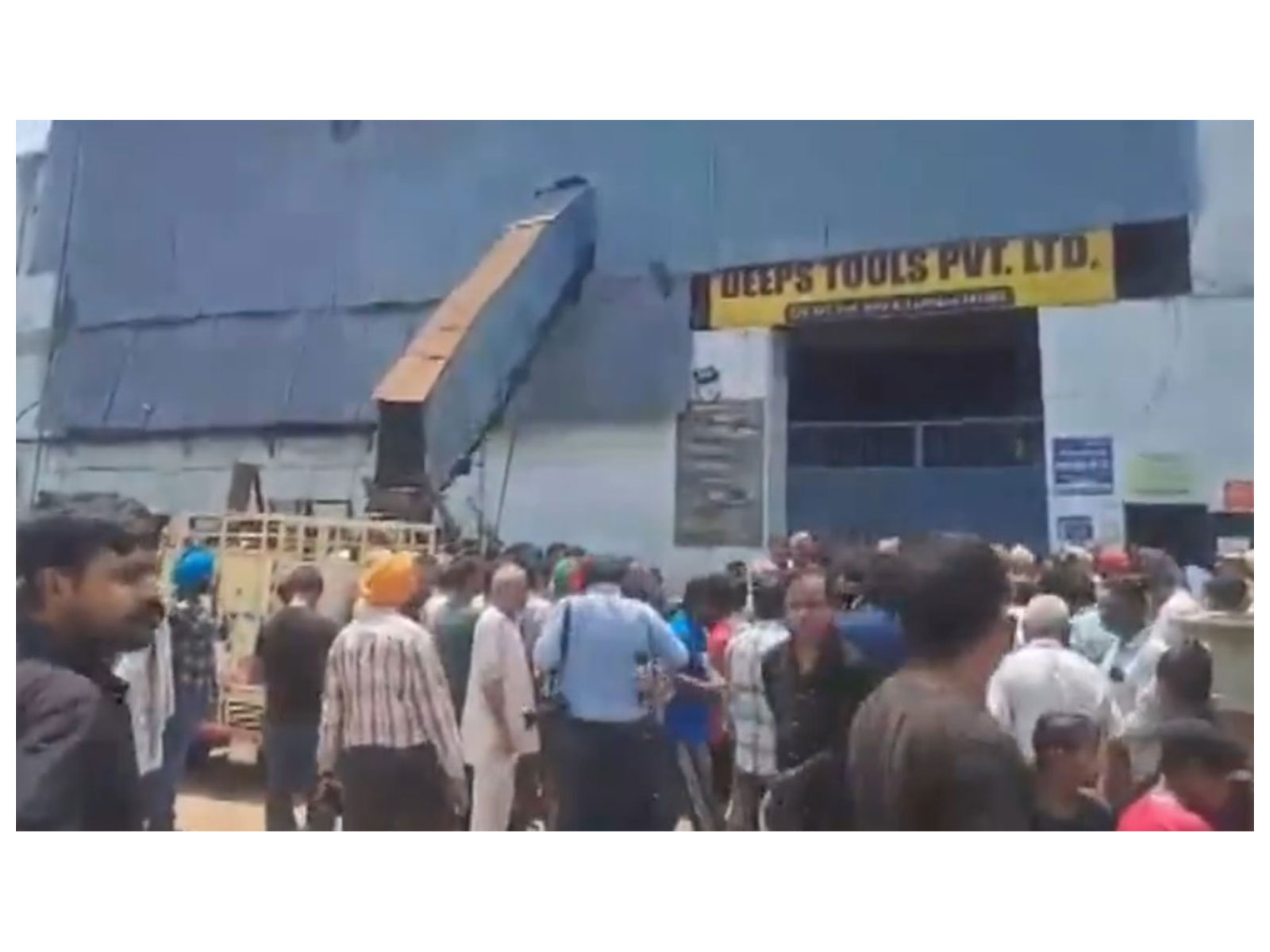 Visuals from the site (Photo/ANI)