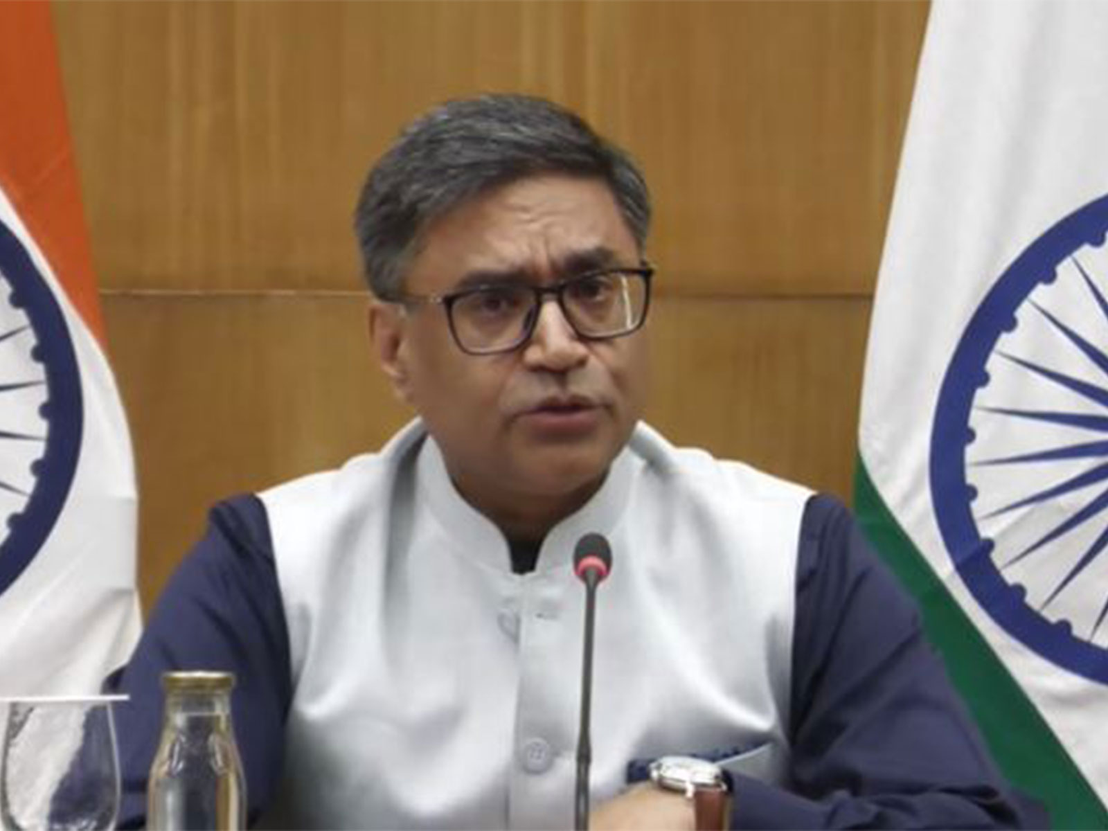 Foreign Secretary Vikram Misri (Photo/YouTube@Ministry of External Affairs, India)