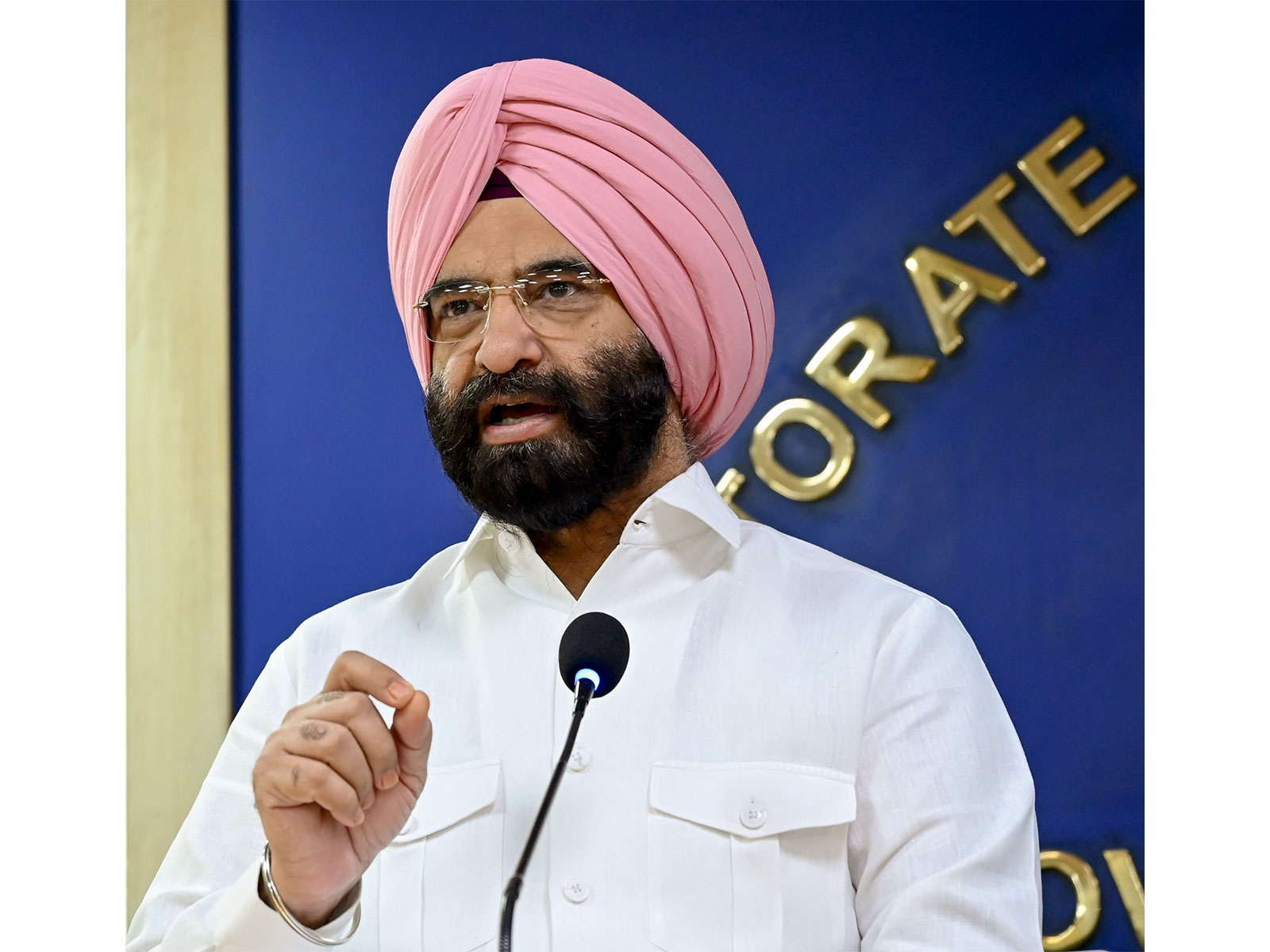 Delhi Minister Manjinder Singh Sirsa (Photo/ANI)