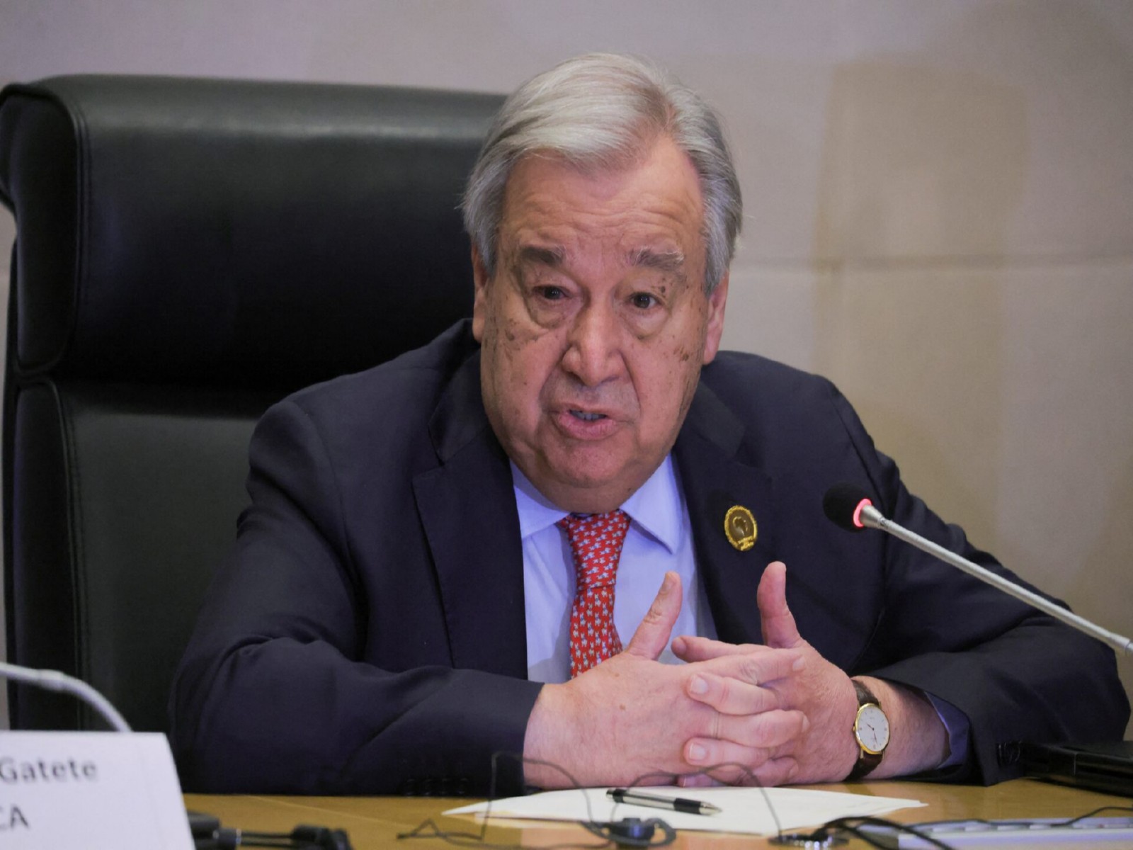 UN Secretary-General Antonio Guterres (Photo/Reuters)