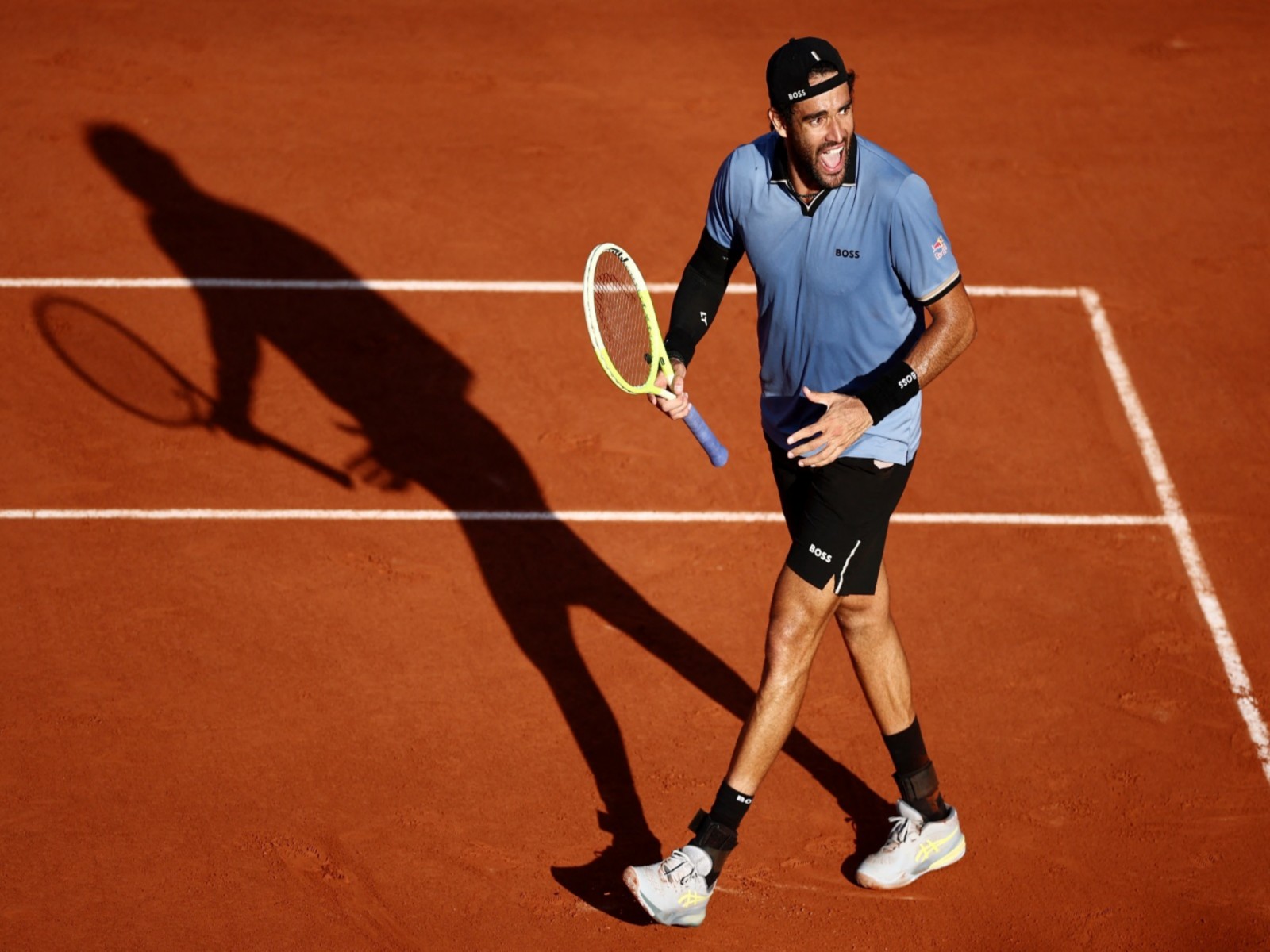 Matteo Berrettini. (Photo/Reuters)