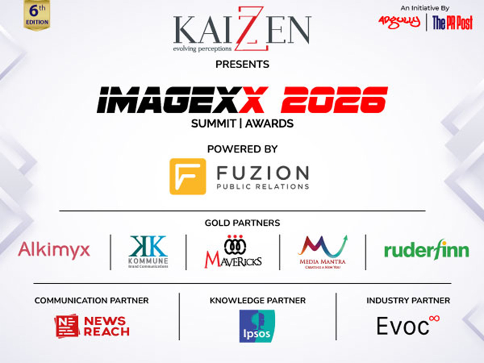 Adgully and The PR Post convene India's Leading Communications Minds at IMAGEXX Summit & Awards 2026