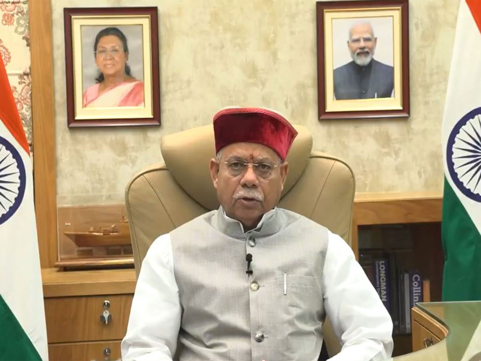 Telangana Governor Shiv Pratap Shukla (Photo: Governor's House)