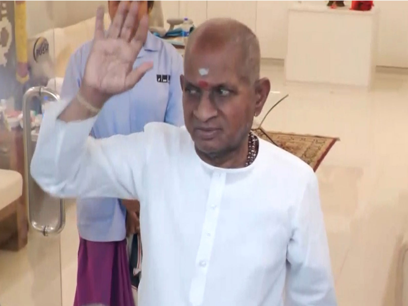 Legendary composer Ilaiyaraaja (Photo/ANI)