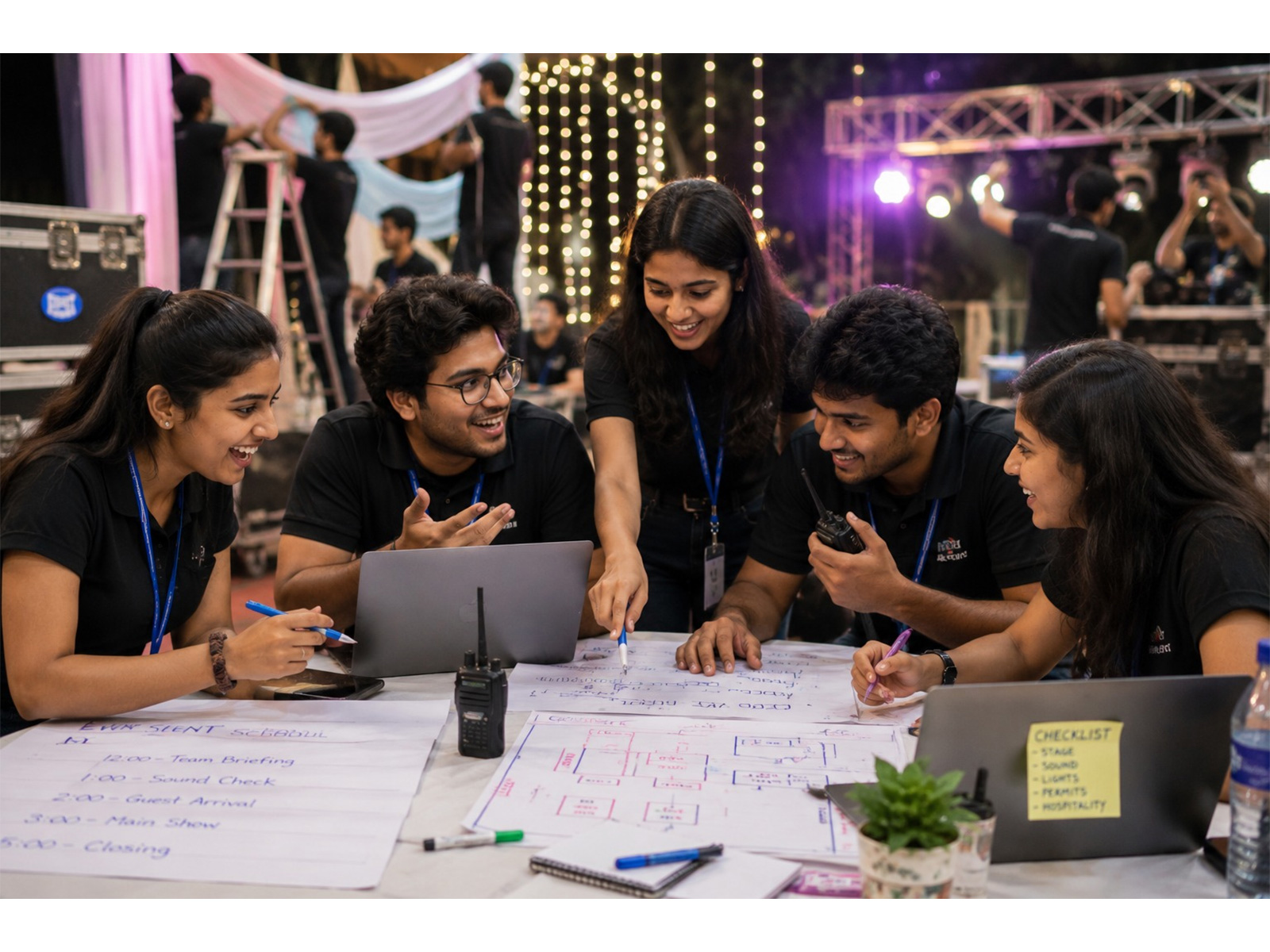 BBA and MBA in Event Management and PR at NAEMD -- University of Mumbai (GICED) degrees. A first for India's events industry