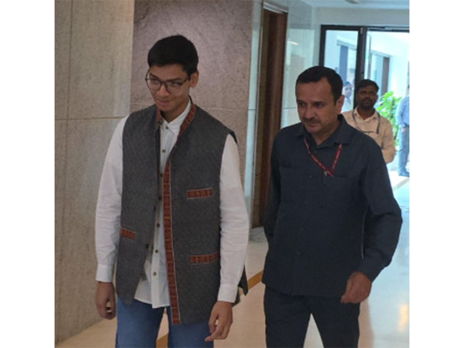 CBSE student Sarthak Sidhant (Photo/ANI)