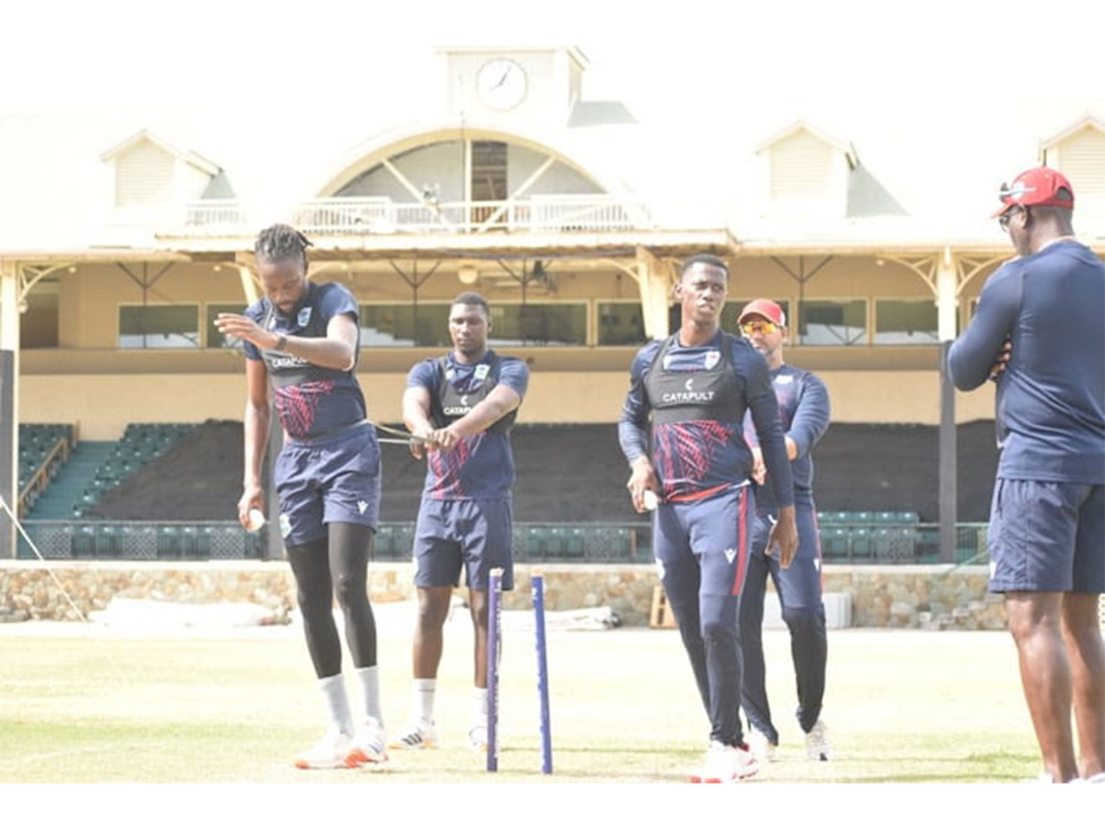 Regional pacers in High-Performance Fast Bowling Assessment Camp (Image: CWI media)
