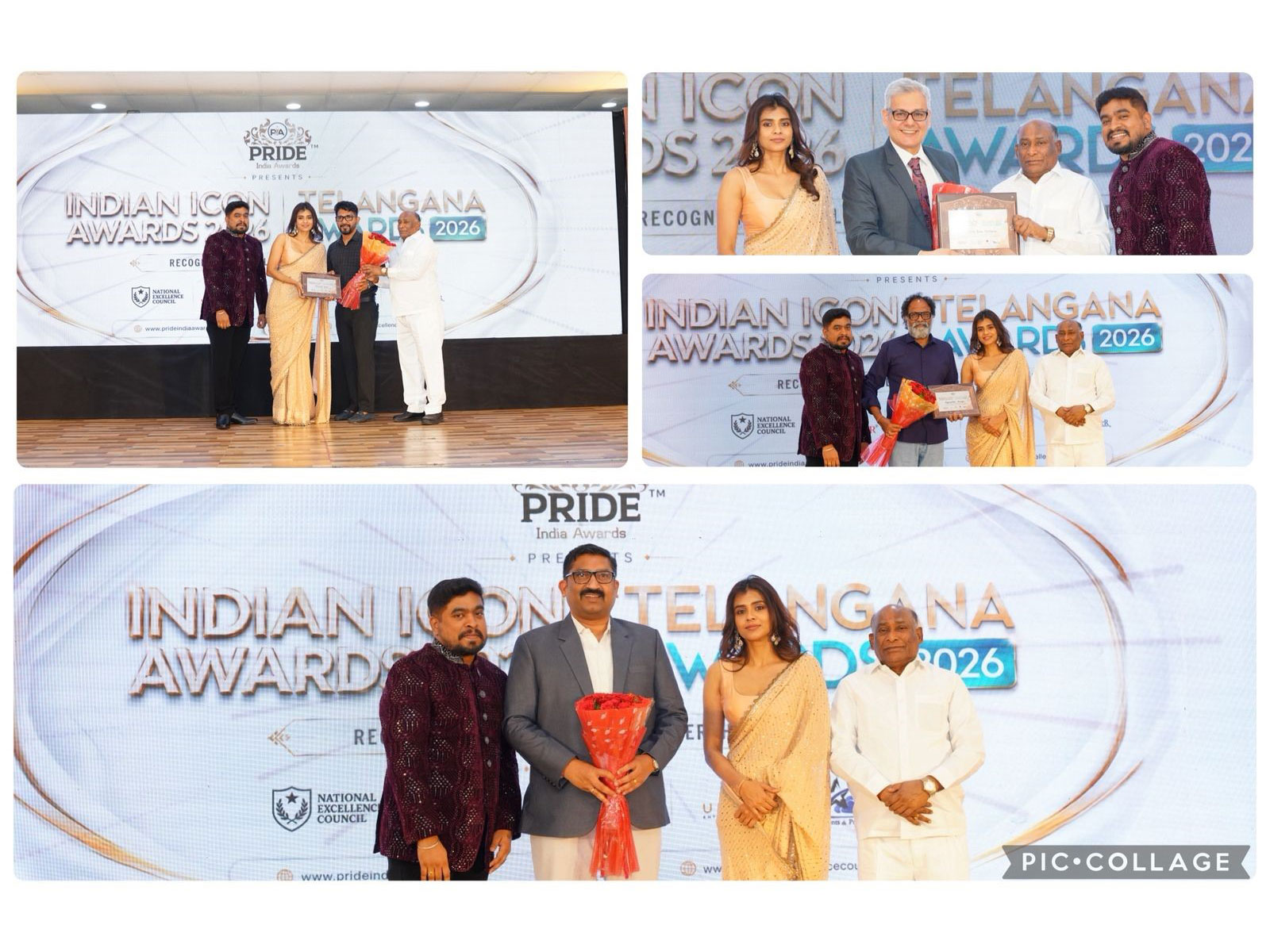Telangana Awards 2026 and Indian Icon Awards 2026 Celebrated with Grandeur in Hyderabad