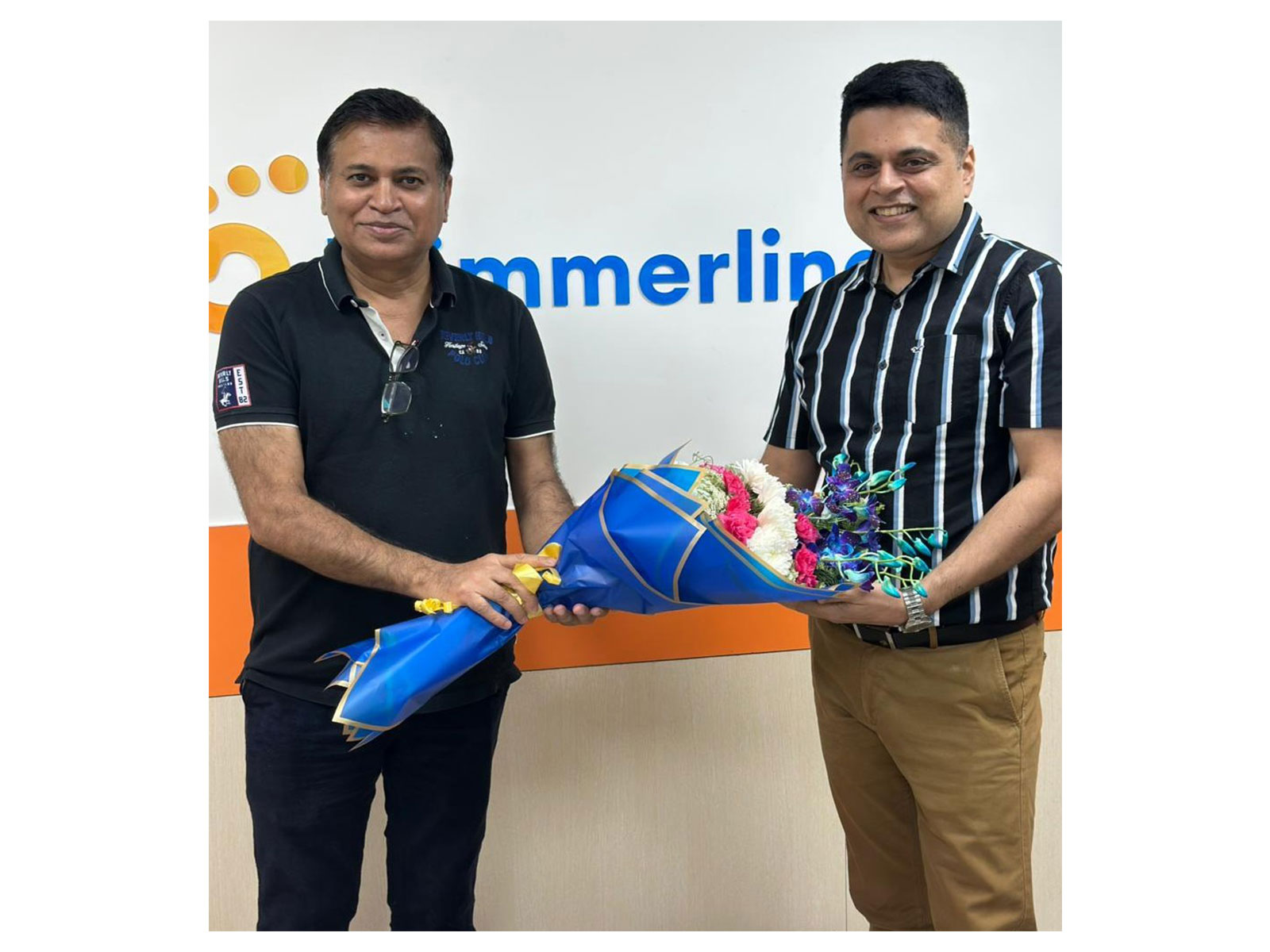 Mr Farid Khan, CMD (left) and Mr Kamal Bajaj, CEO, profine India