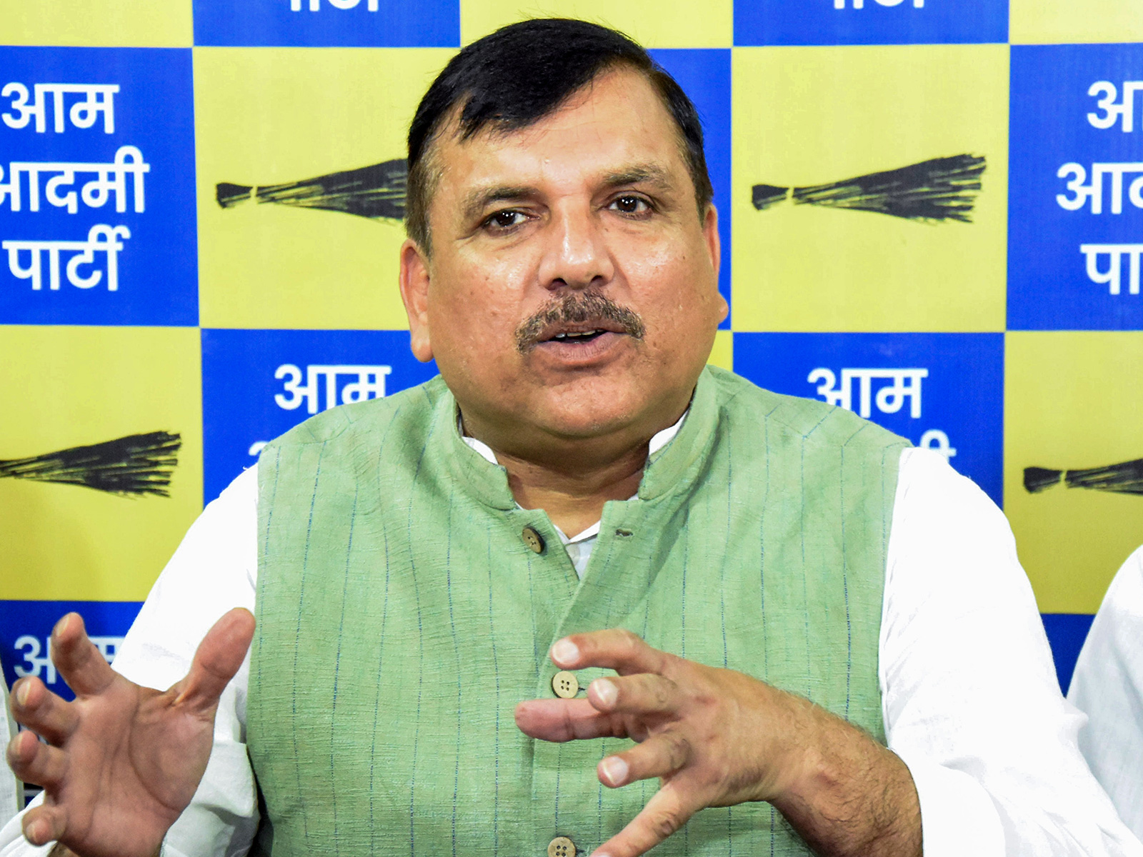 AAP MP Sanjay Singh (Photo/ANI)