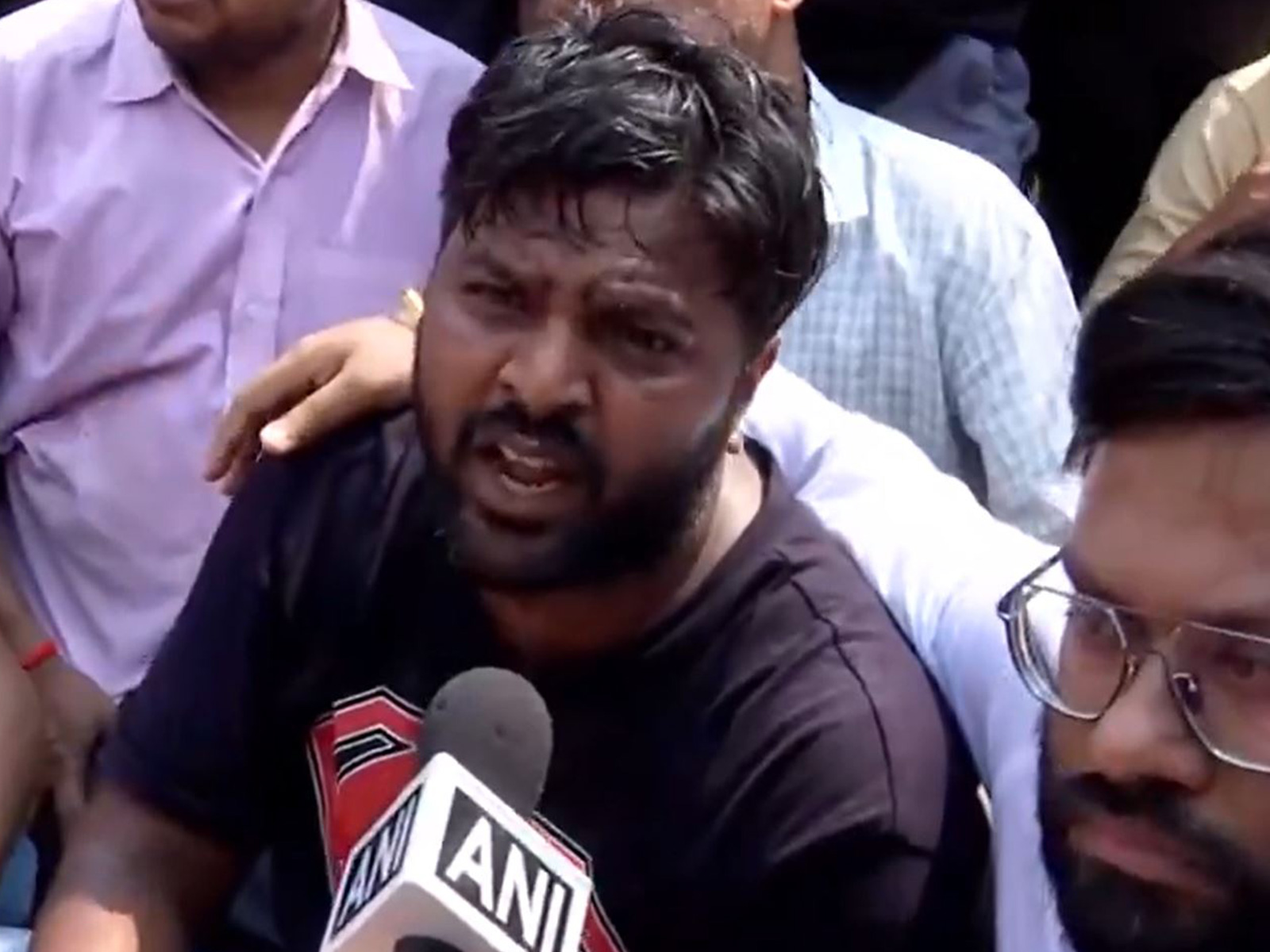 Father of the deceased, Sunil Kumaar (Photo/ANI)