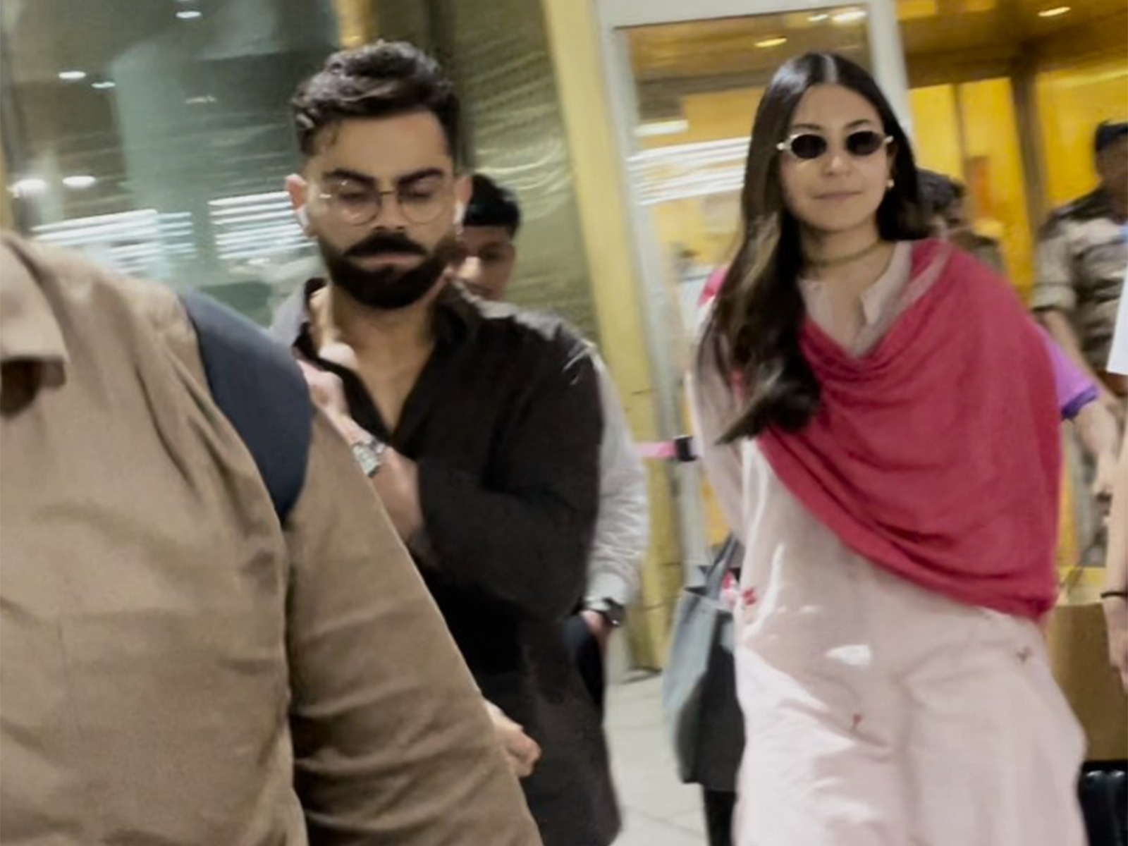 Virat Kohli and Anushka Sharma (Image source: ANI)