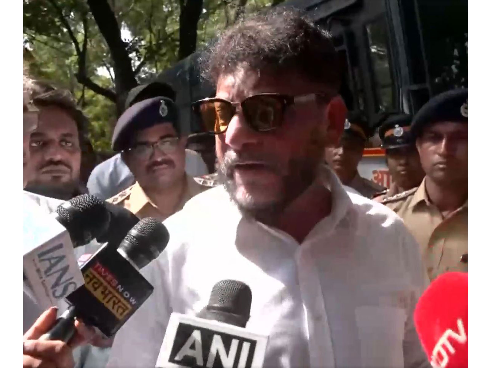 AIMIM leader Waris Pathan (Photo/ANI)