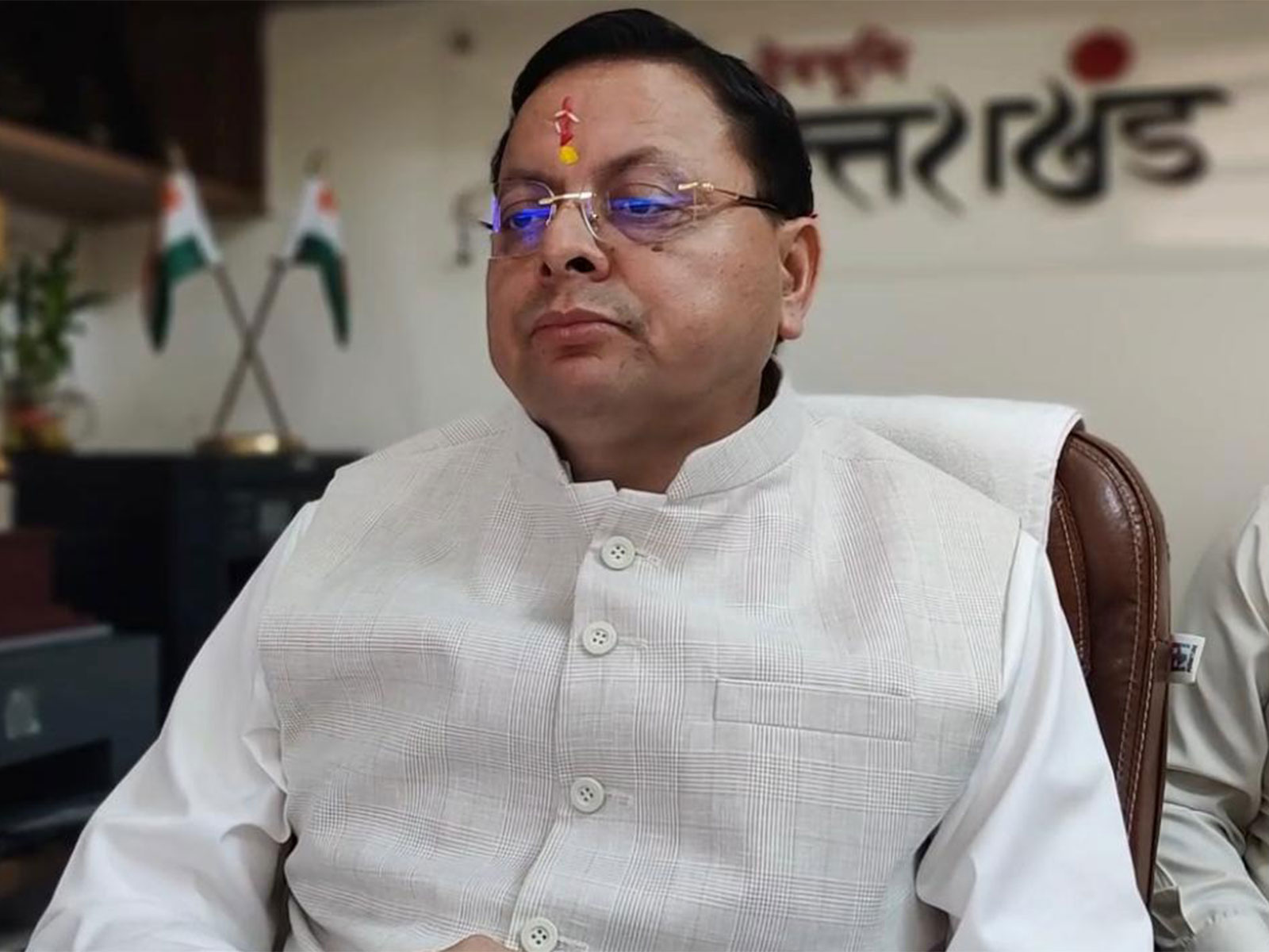 Uttarakhand Chief Minister Pushkar Singh Dhami (File Photo/ANI)