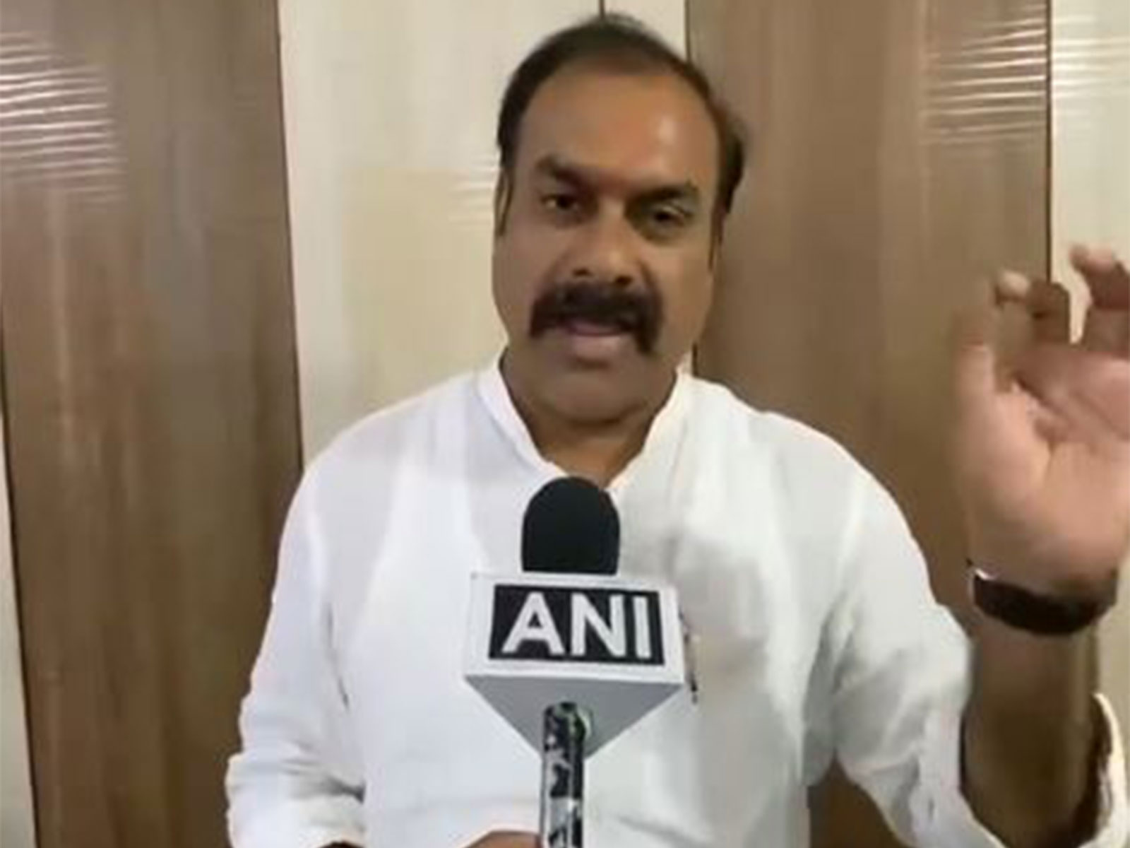 BRS leader Ravula Sridhar Reddy (Photo/ANI)