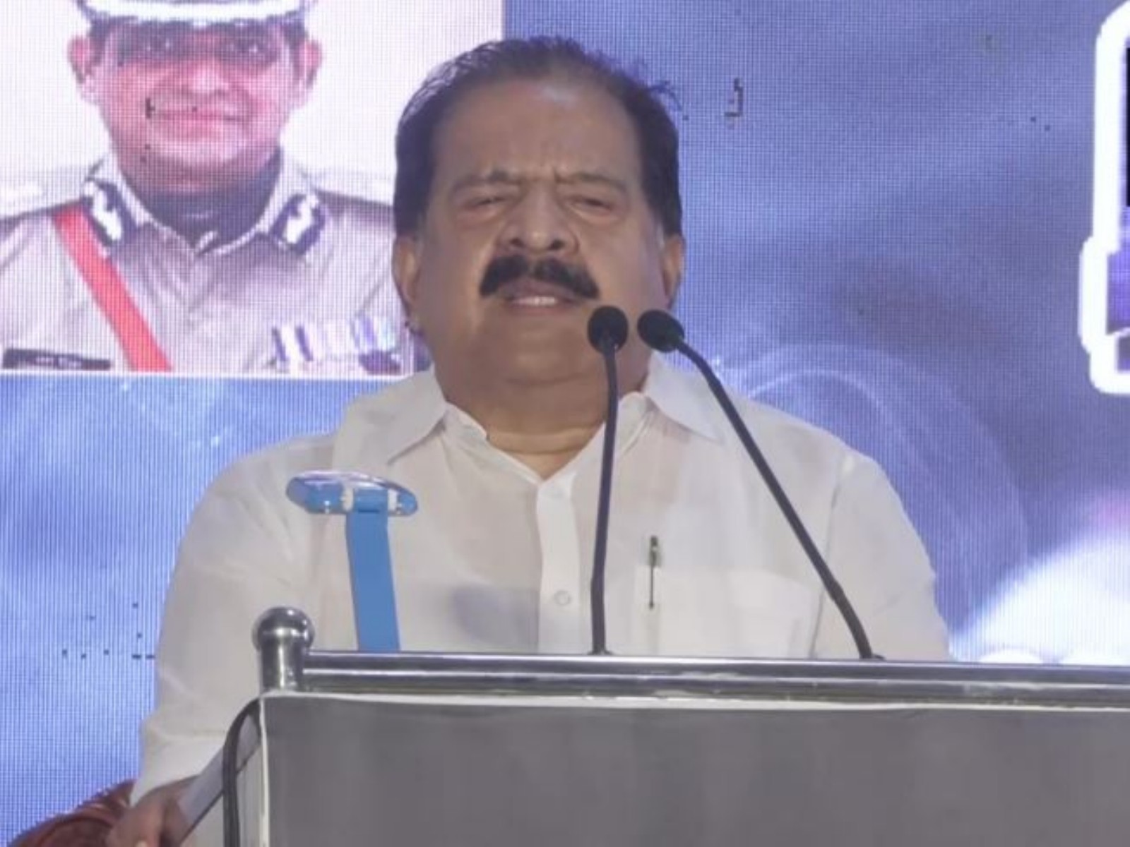 Keralam Home Minister Ramesh Chennithala (Photo/ANI)