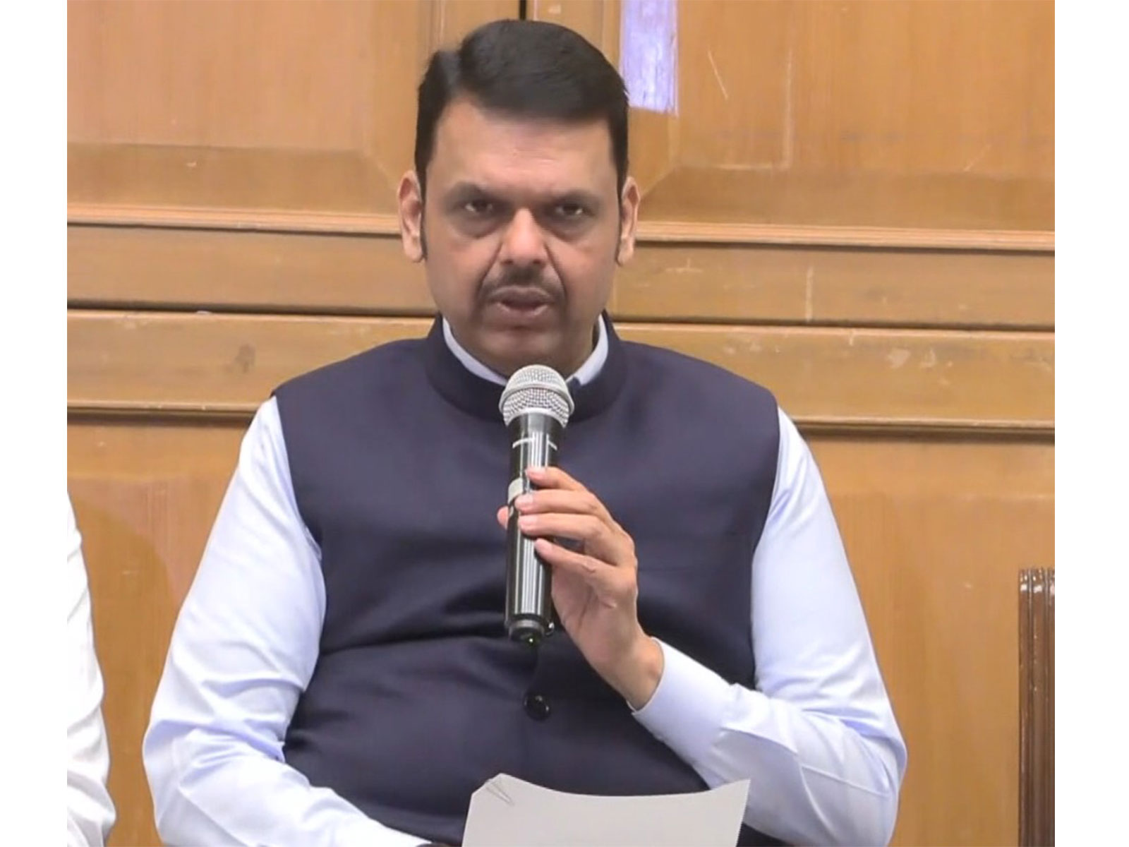 Maharashtra Chief Minister Devendra Fadnavis (File Photo/ANI)