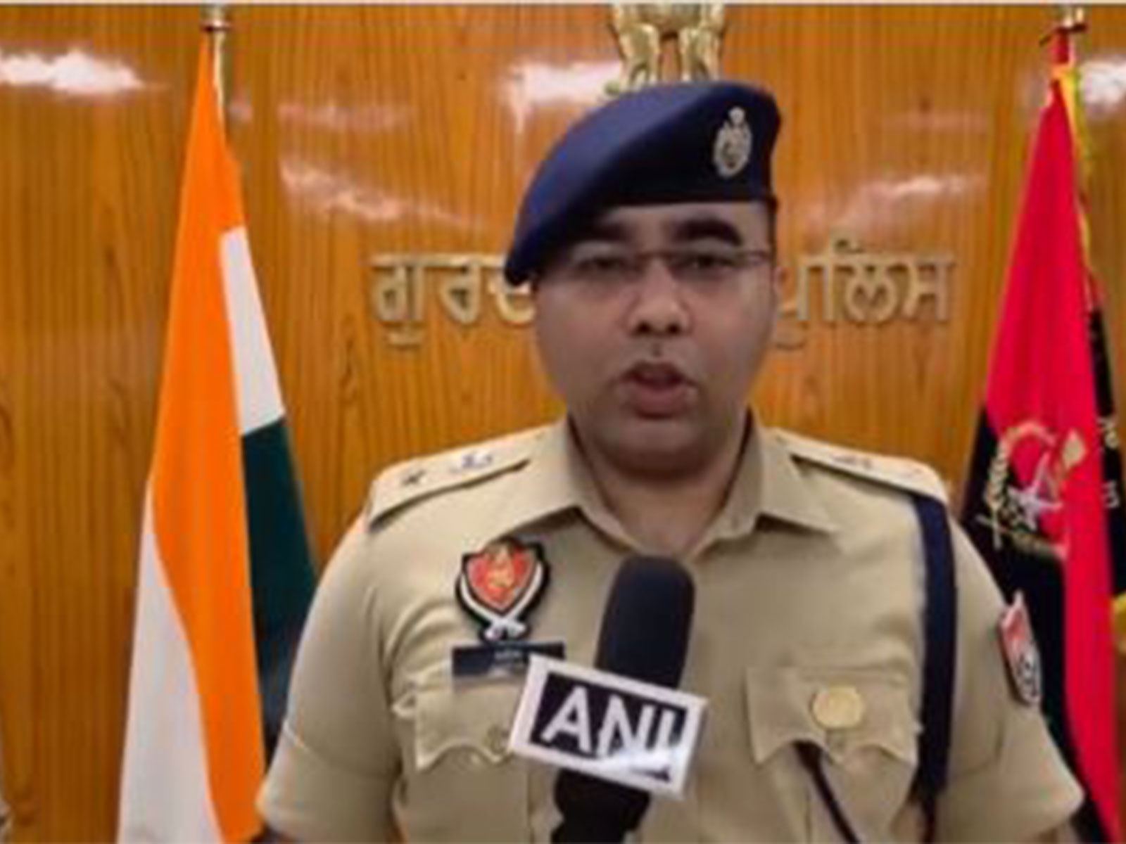 SSP Aditya Sharma (Photo/ANI)