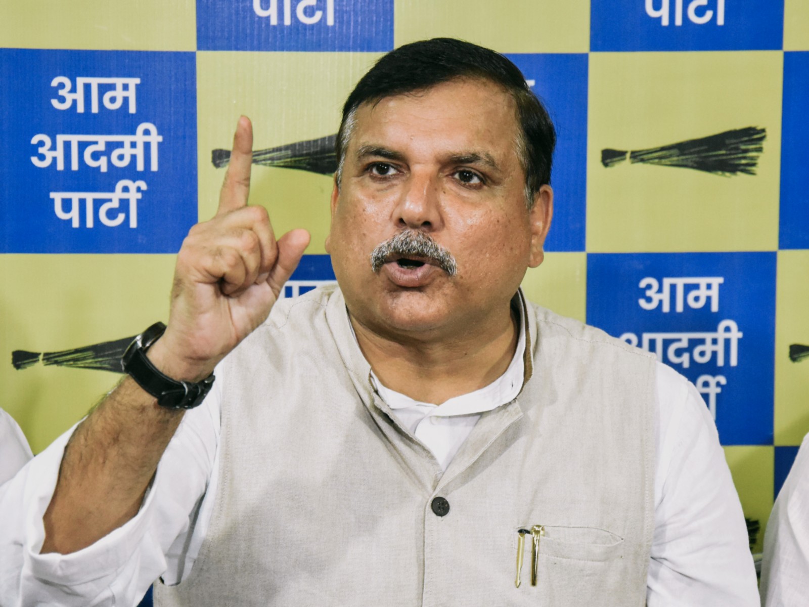 AAP MP Sanjay Singh (Photo/ANI)
