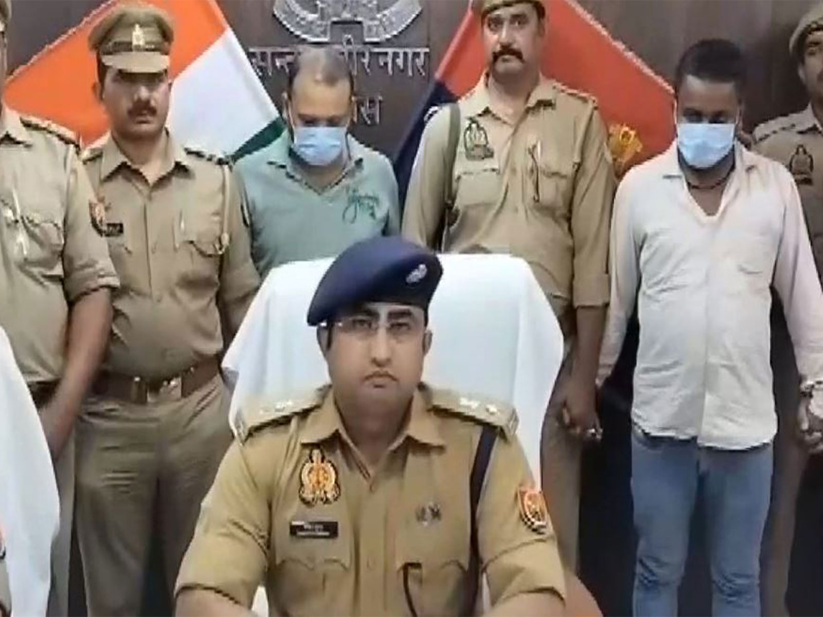 Sant Kabir Nagar SP Sandeep Kumar Meena (Photo/ANI)
